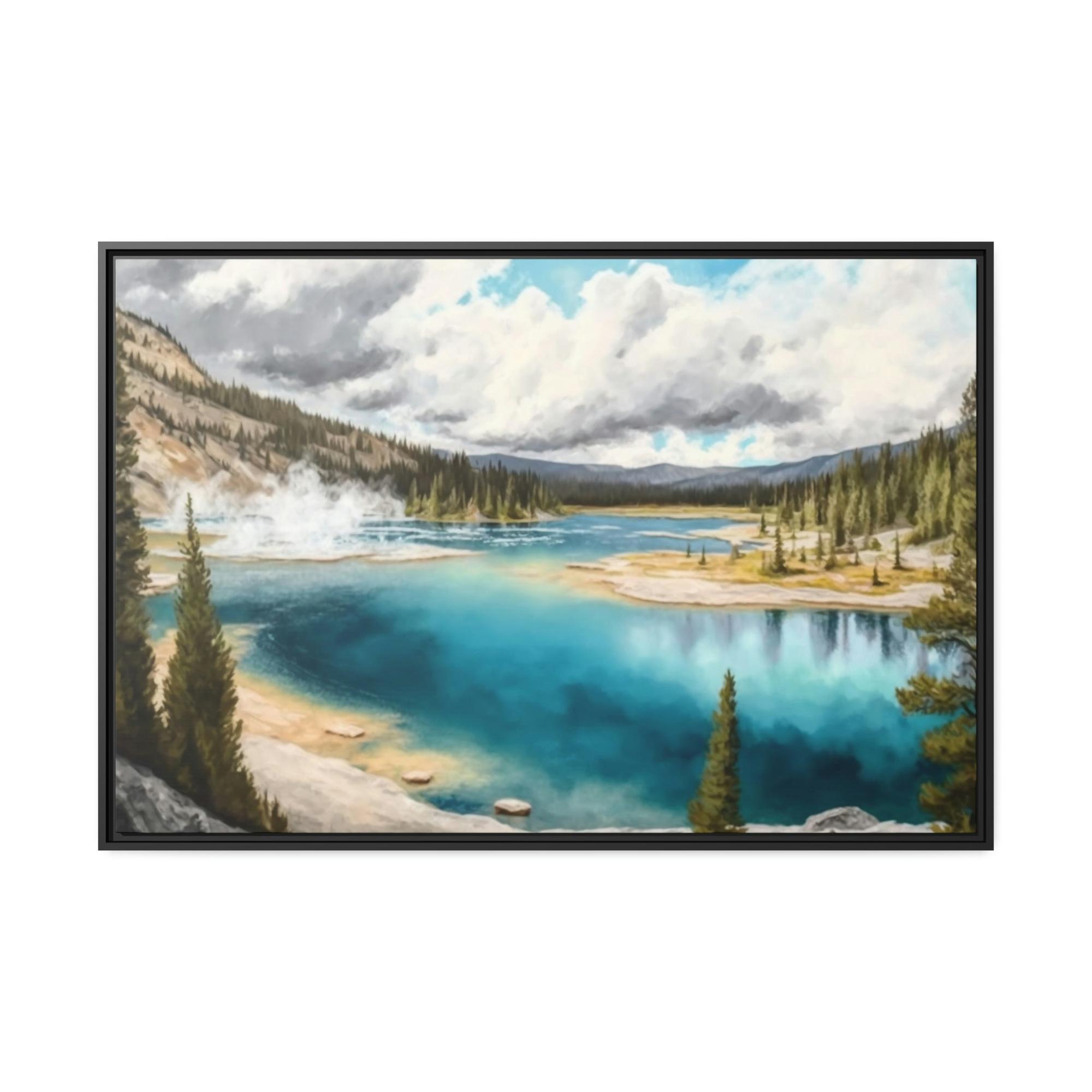 undefined National Parks Essence: Stunning Scenery on Canvas