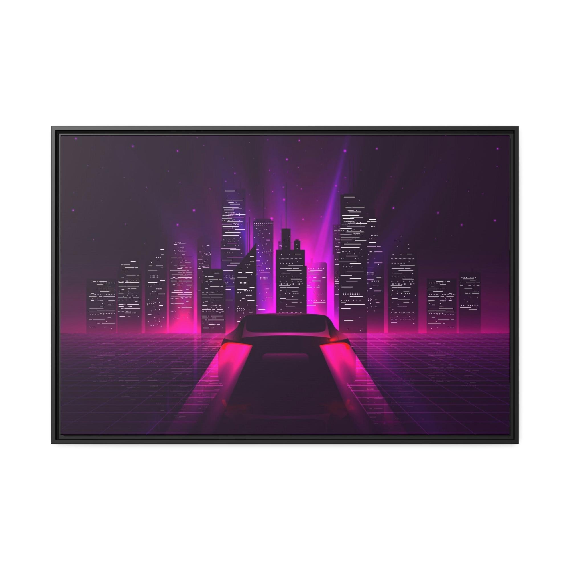 Neon Neon Splendor Revealed: Captivating Wall Art Prints with Radiant Glow