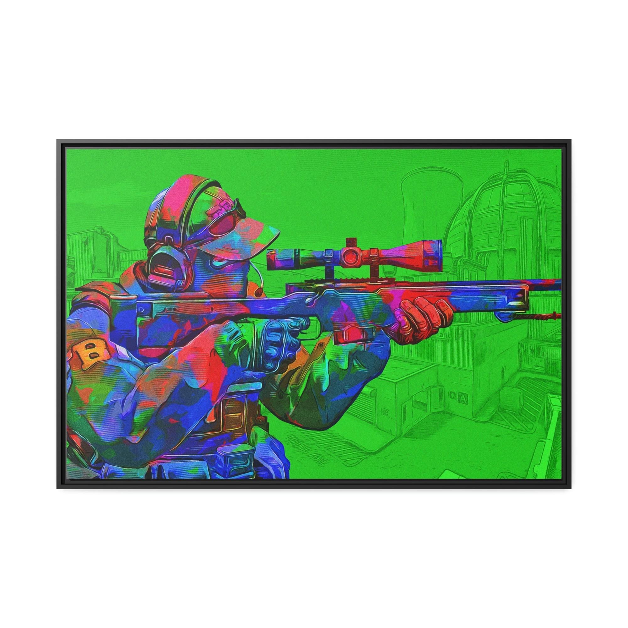Counter Strike Counter Strike: Captivating Wall Art on Framed Poster & Canvas