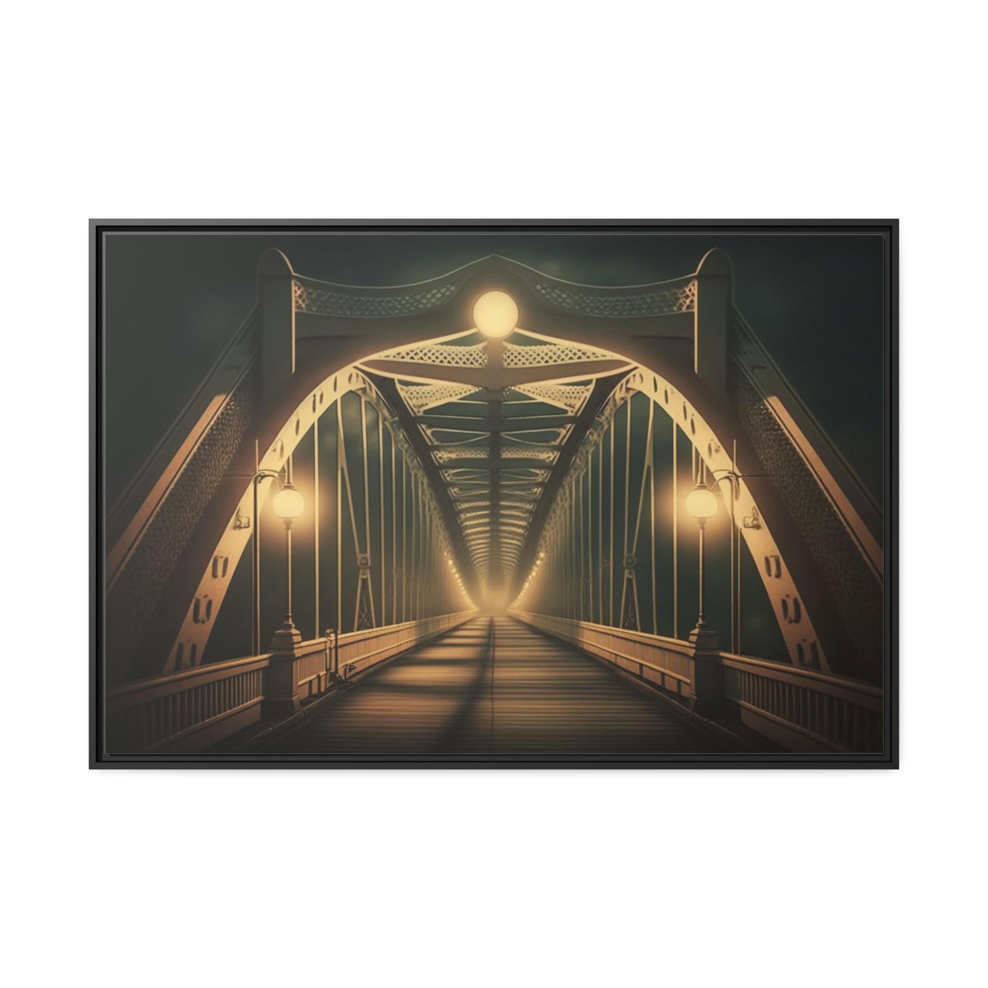 undefined Suspension Bridge Charm: Canvas and Framed Prints for Home or Office