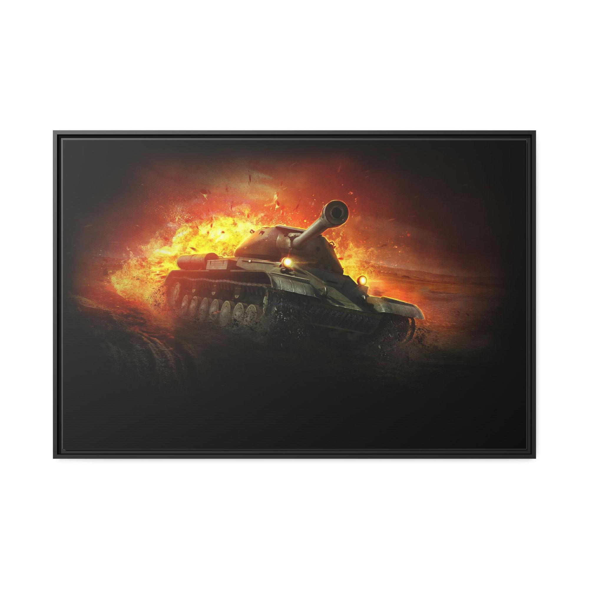 undefined Legendary Battles: Framed Poster Celebrating World of Tanks Heroes