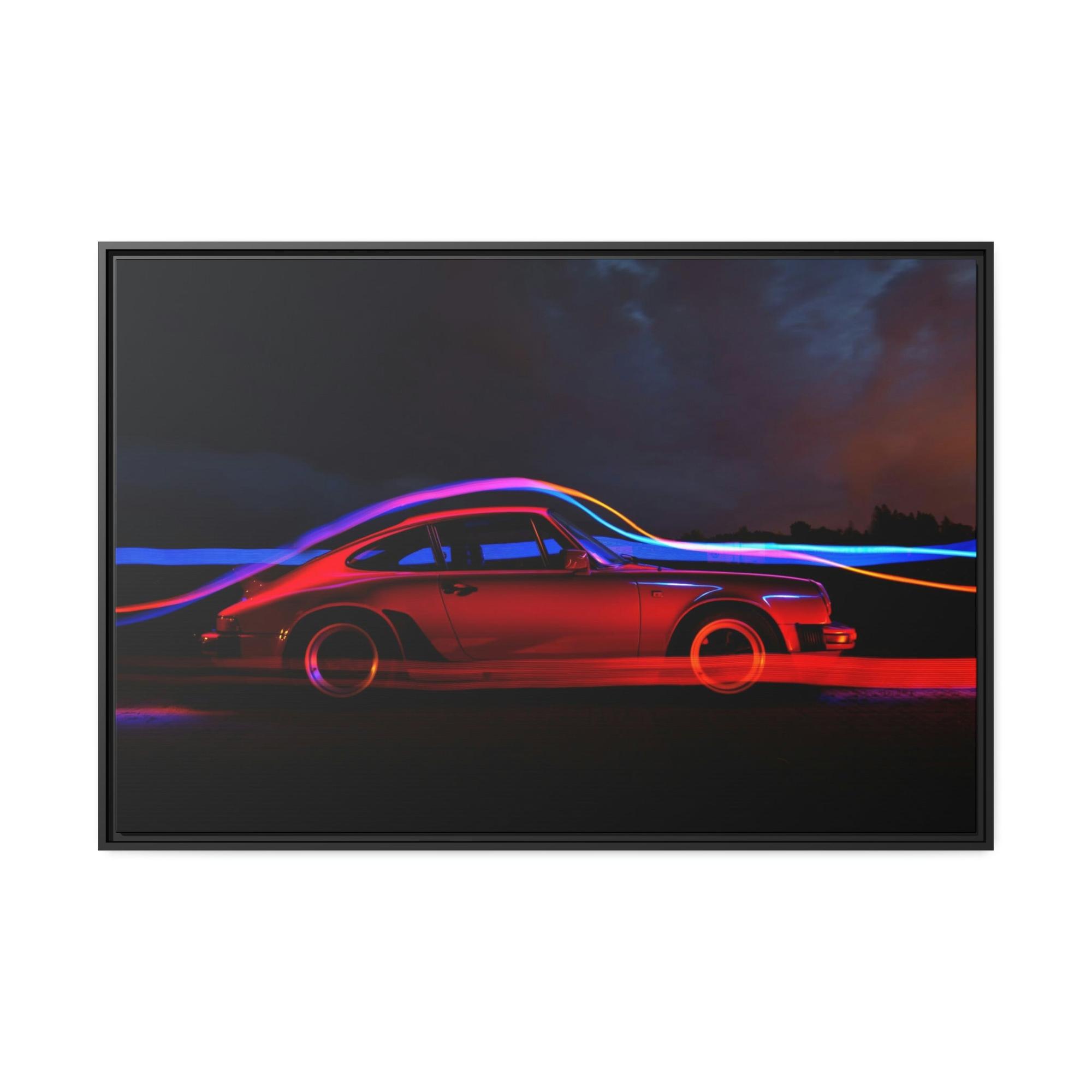 Porsche Porsche Reflections: Artistic Canvas and Print Artwork of Classic Cars