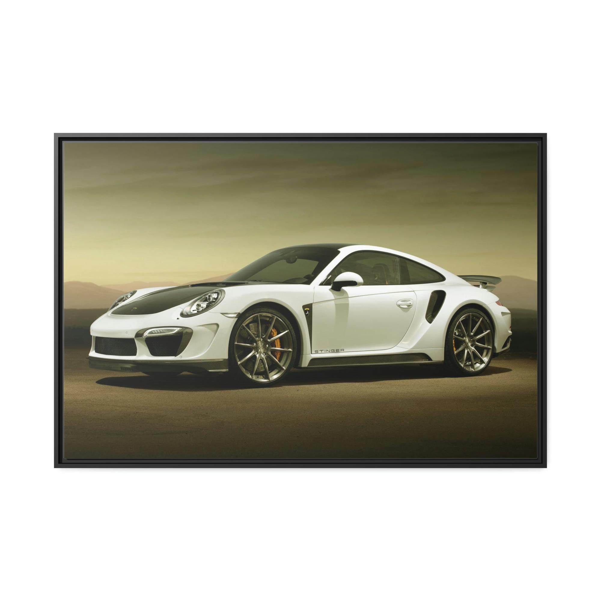 Porsche Porsche Performance Art: Canvas & Poster Print of a Sports Car Masterpiece