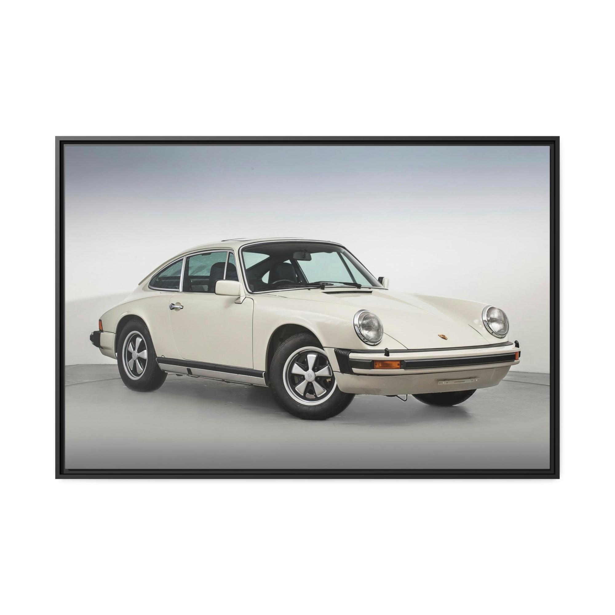 Porsche Classic Porsche Beauty: Framed Canvas Art for Car Collectors