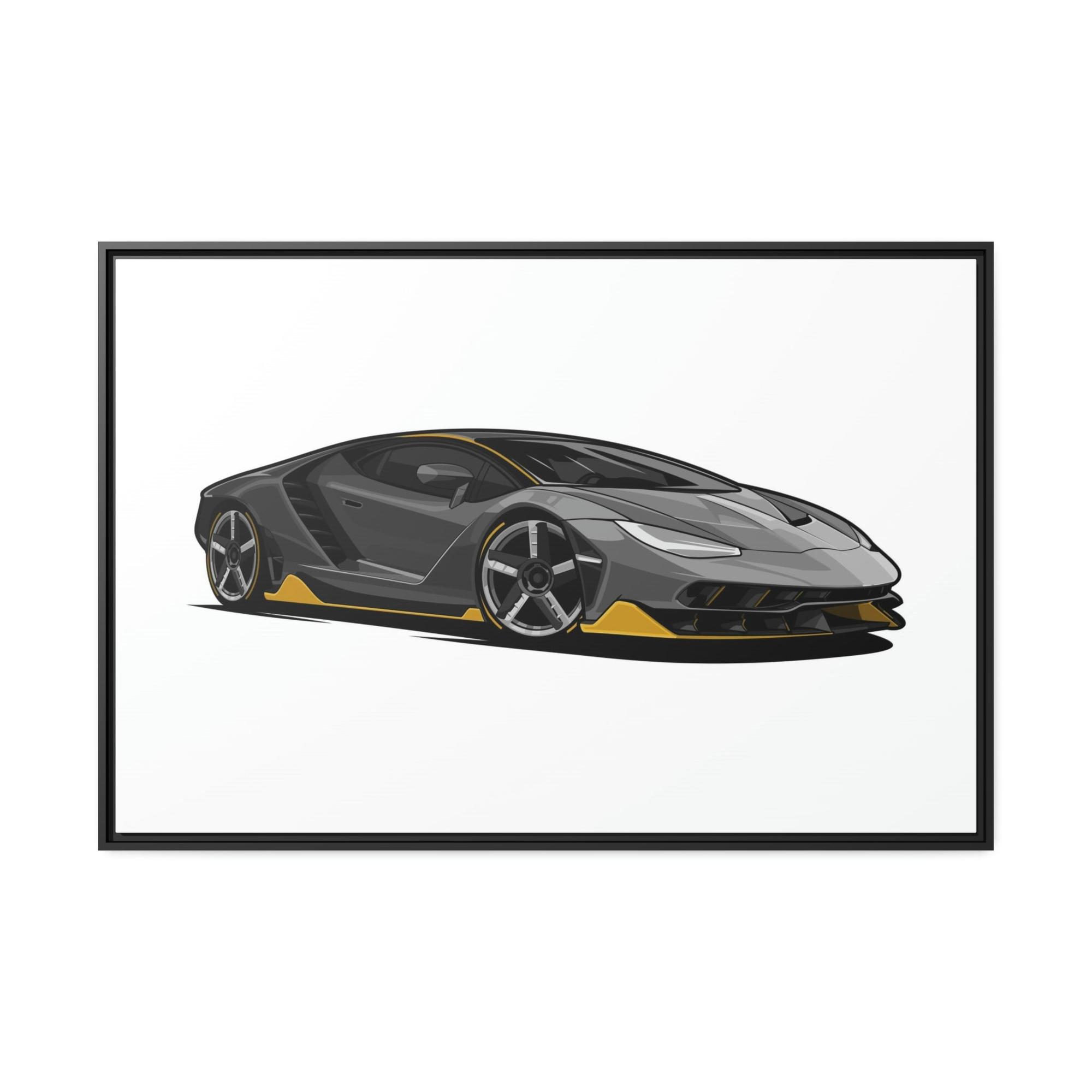 Lamborghini Lamborghini Legacy: Exquisite Canvas & Poster Art and Wall Print