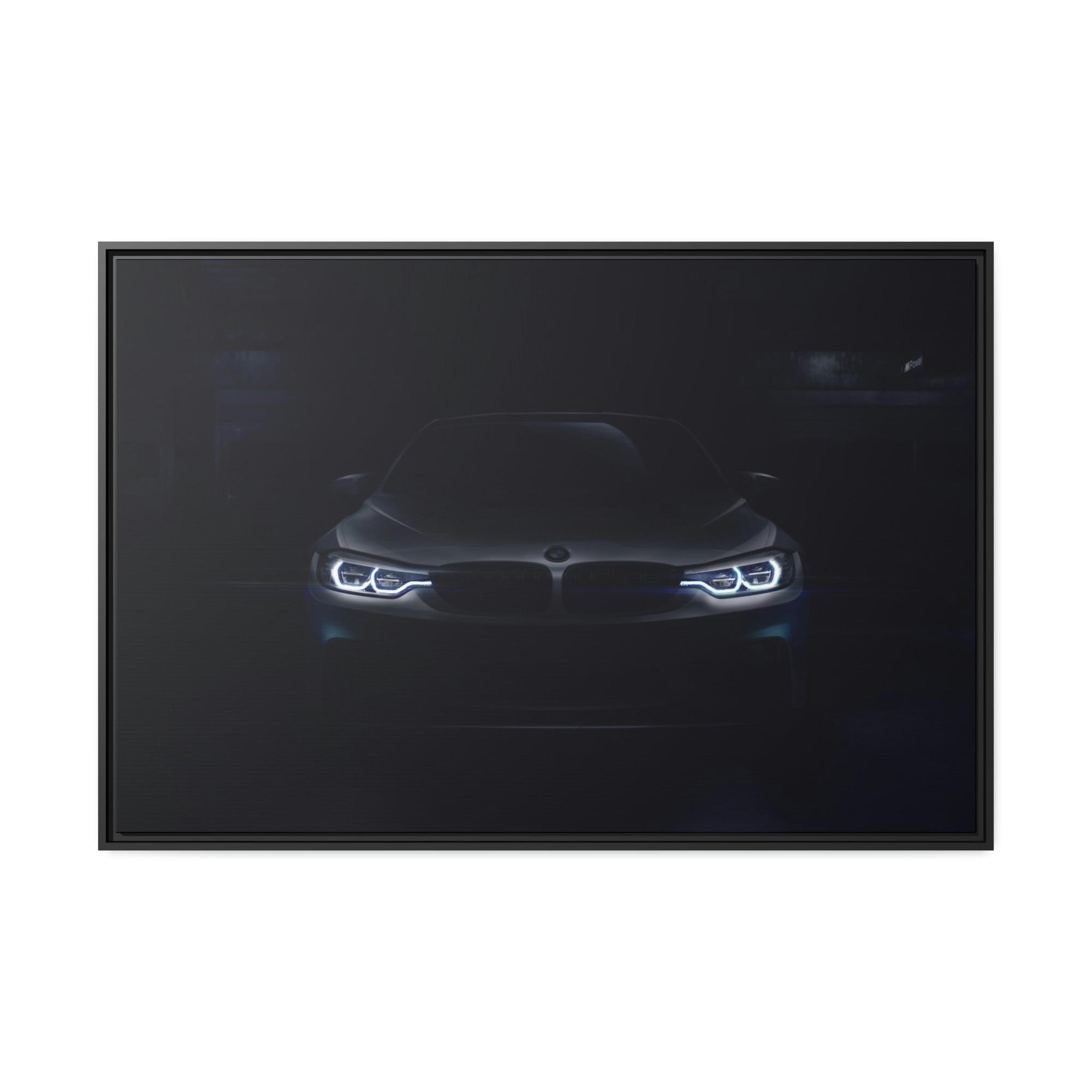 Bmw The Iconic BMW: Beautiful Print on Framed Canvas & Poster