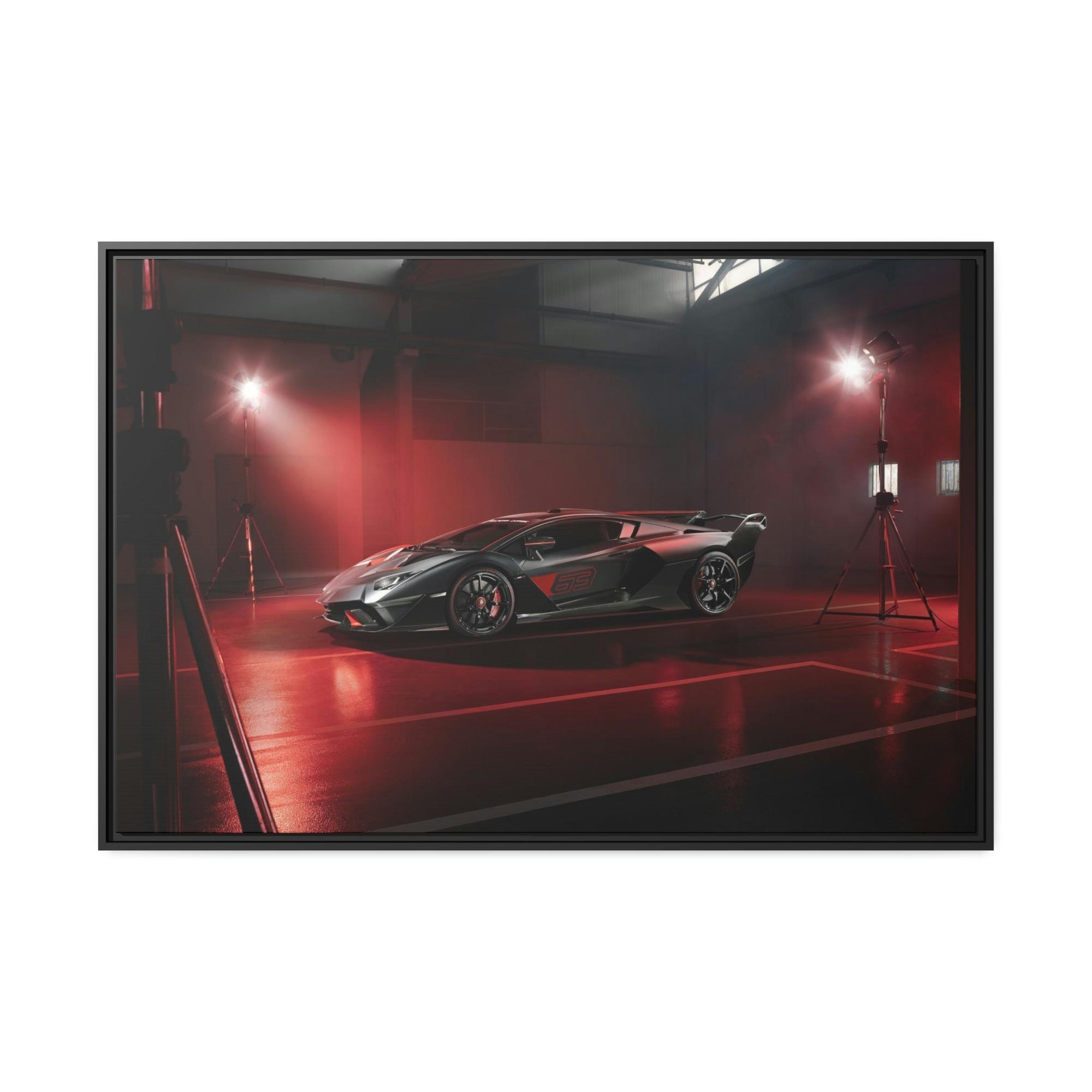 Lamborghini The Art of Lamborghini: A Stunning Framed Canvas Print