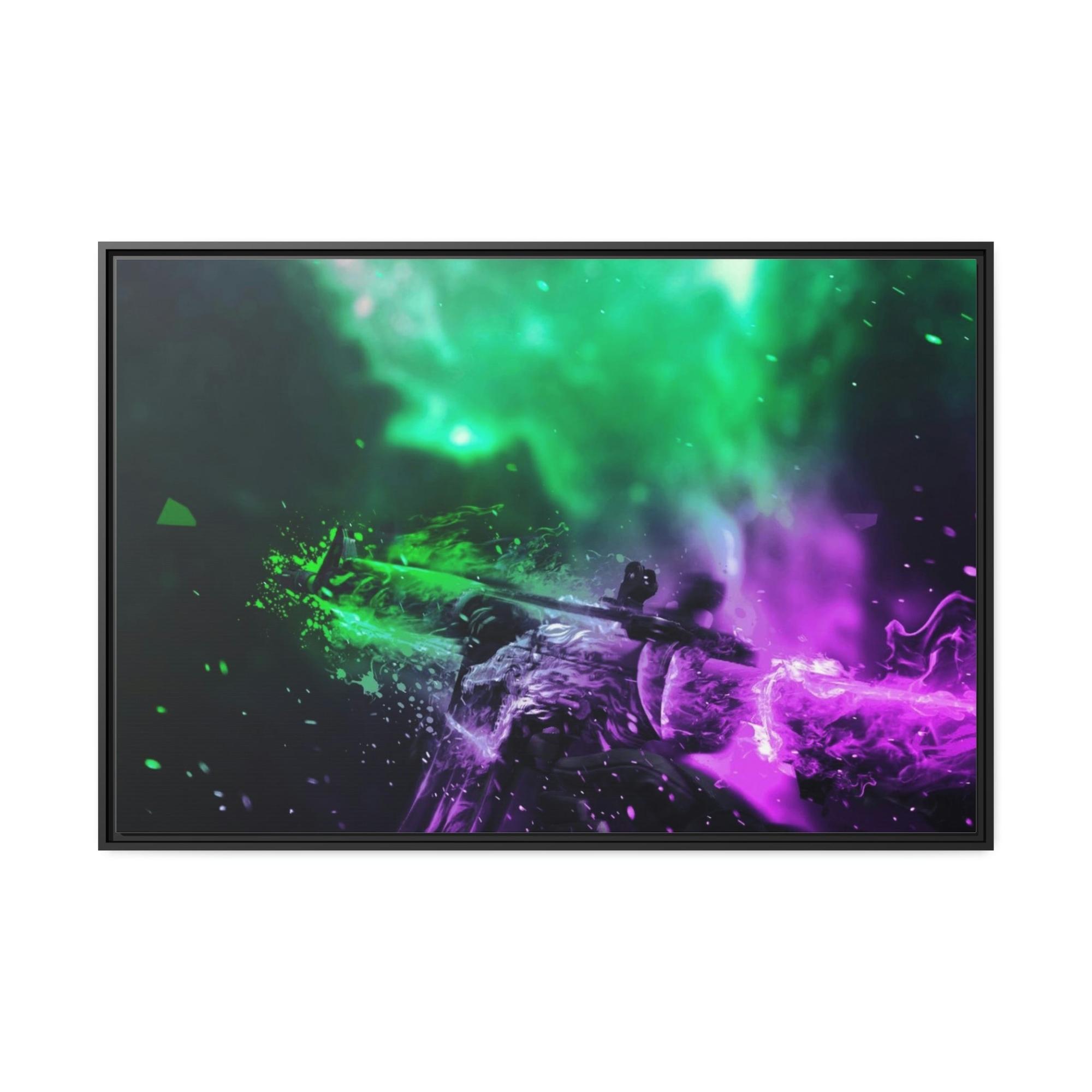 Counter Strike Counter Strike Chronicles: Immersive Gaming Art on Natural Canvas & Poster