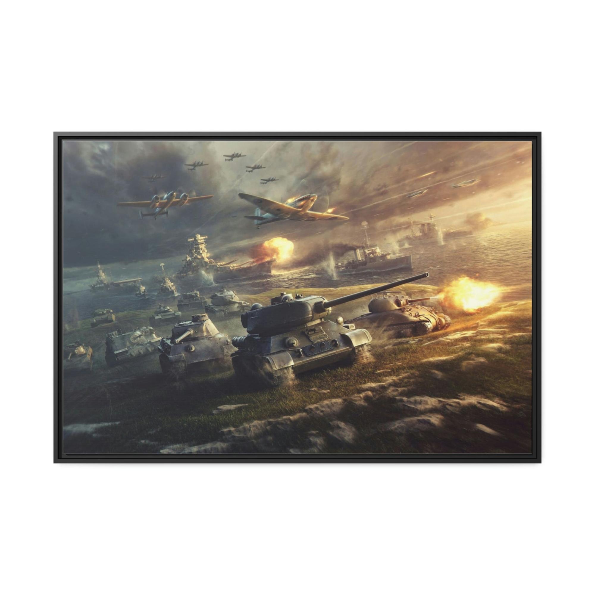 World Of Tanks Tankers' Chronicles: Captivating World of Tanks Canvas & Poster Wall Art