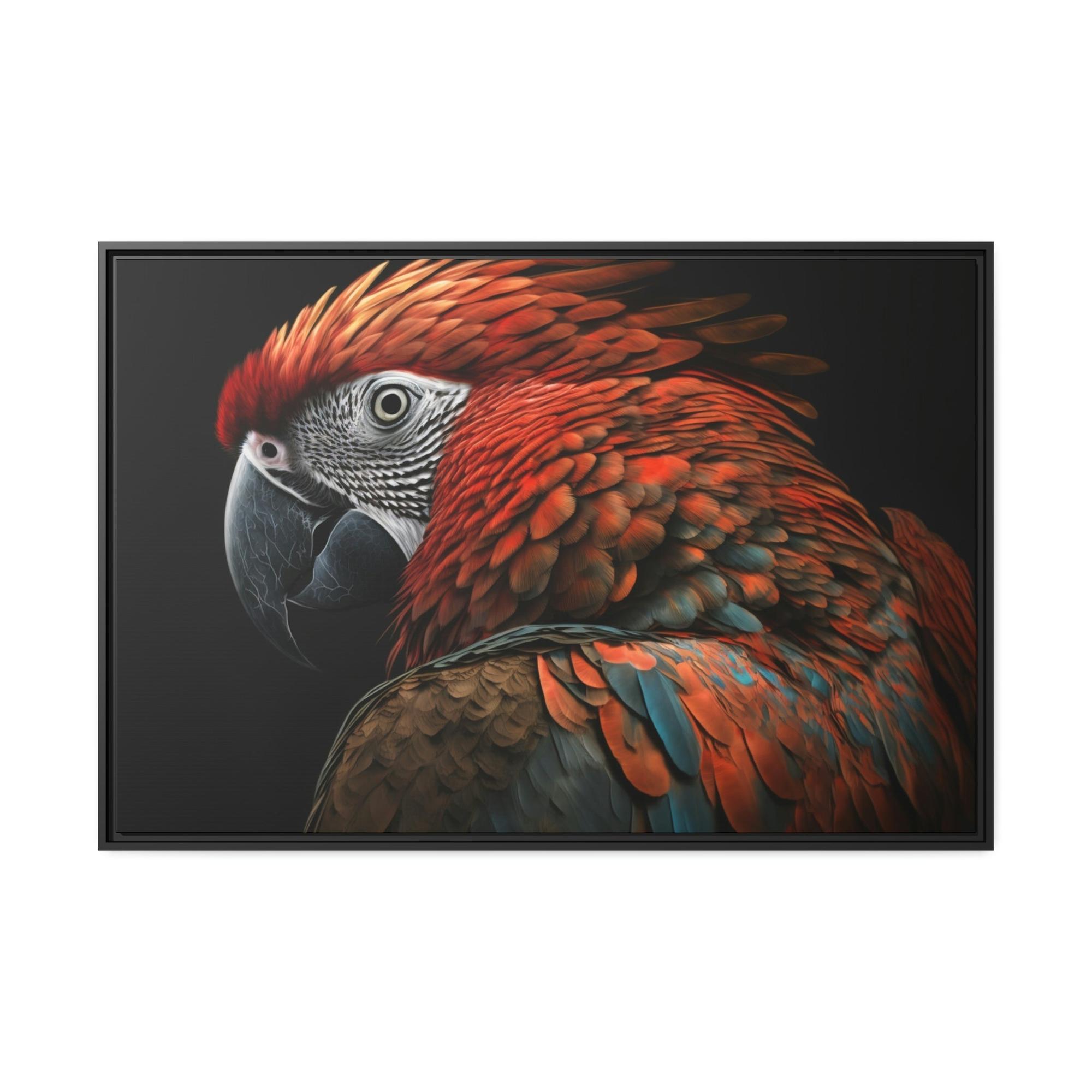 Parrots Parrot Portrait: A Canvas of Individuality and Personality in the Jungle