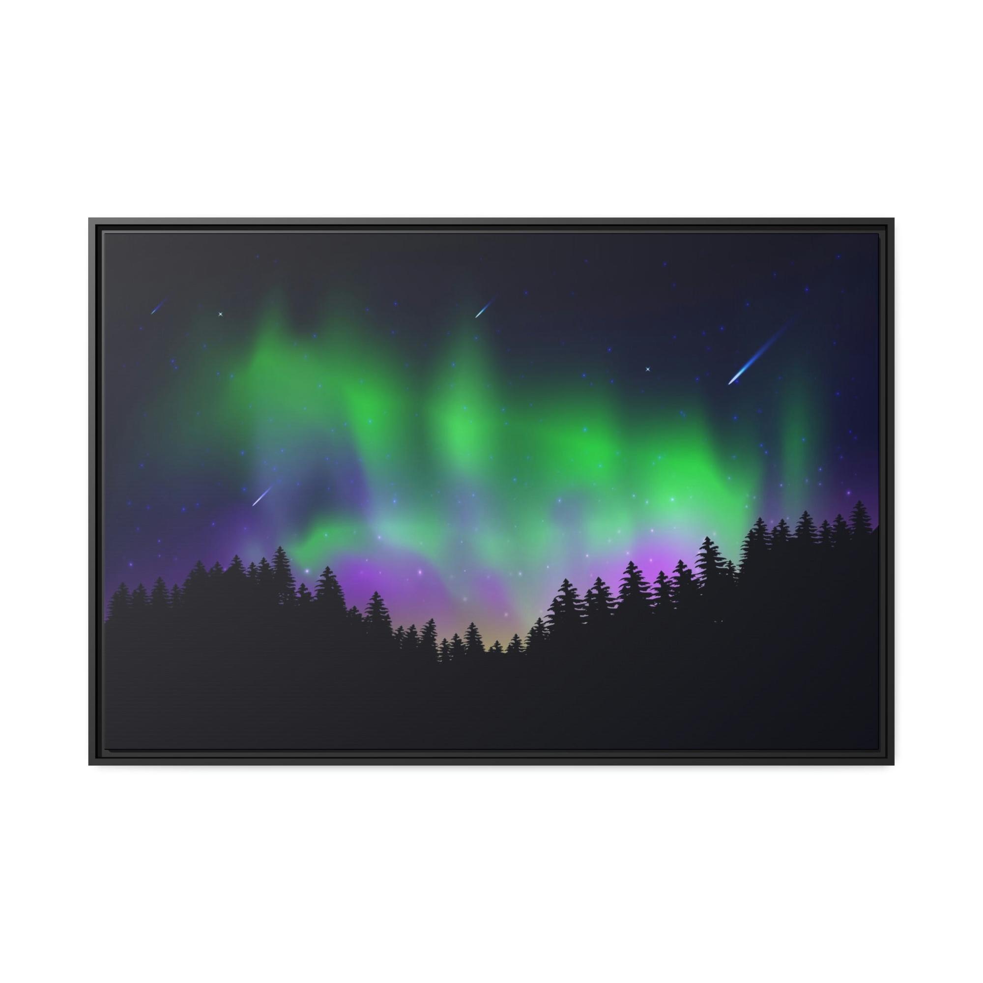 Aurora Borealis Aurora Borealis Shimmer: A Warm and Fanciful Night Sky