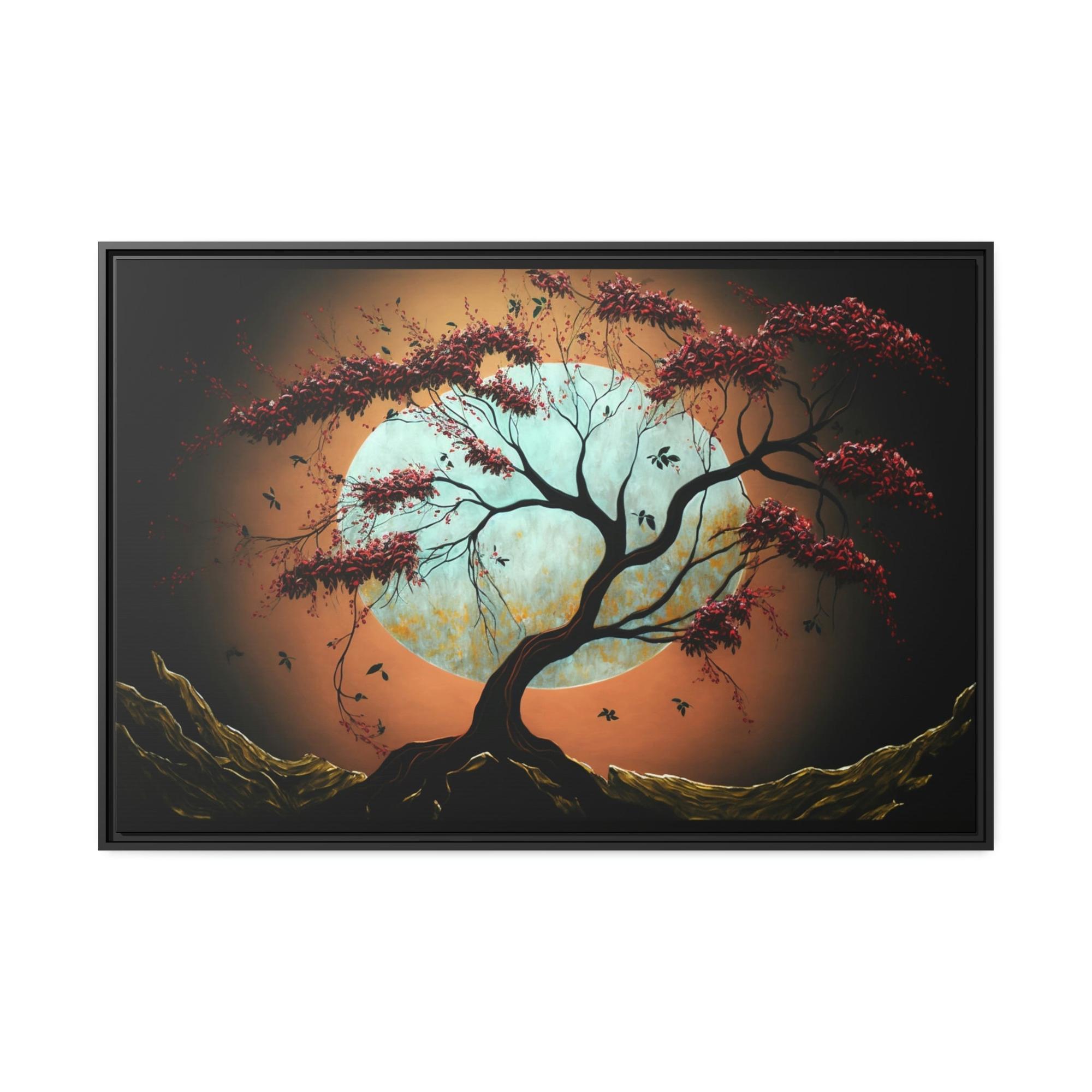 Abstract Landscape Natural Illusions: Canvas & Poster Print of Abstract Landscape