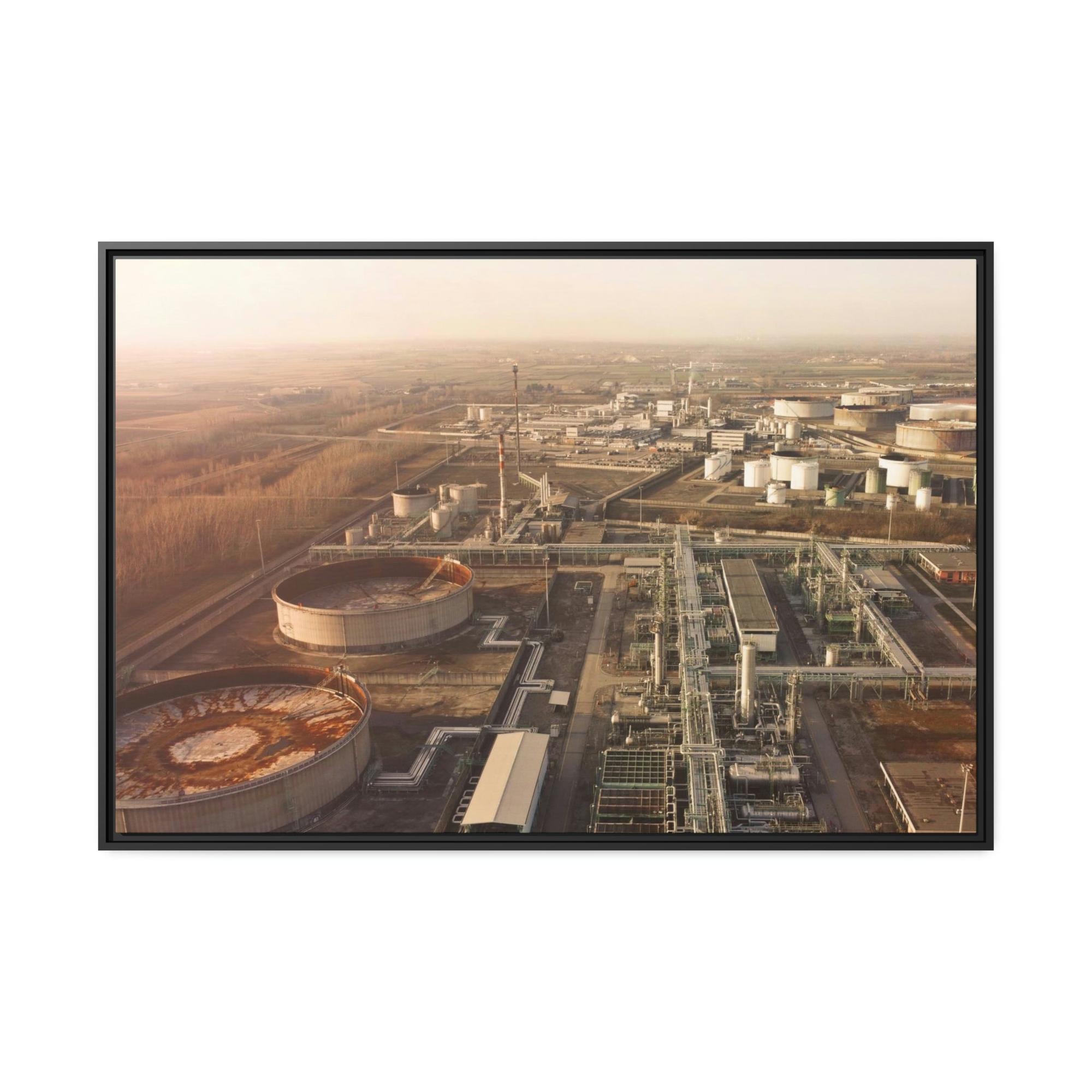 Pelicans Industrial Chic: A Canvas Modernity