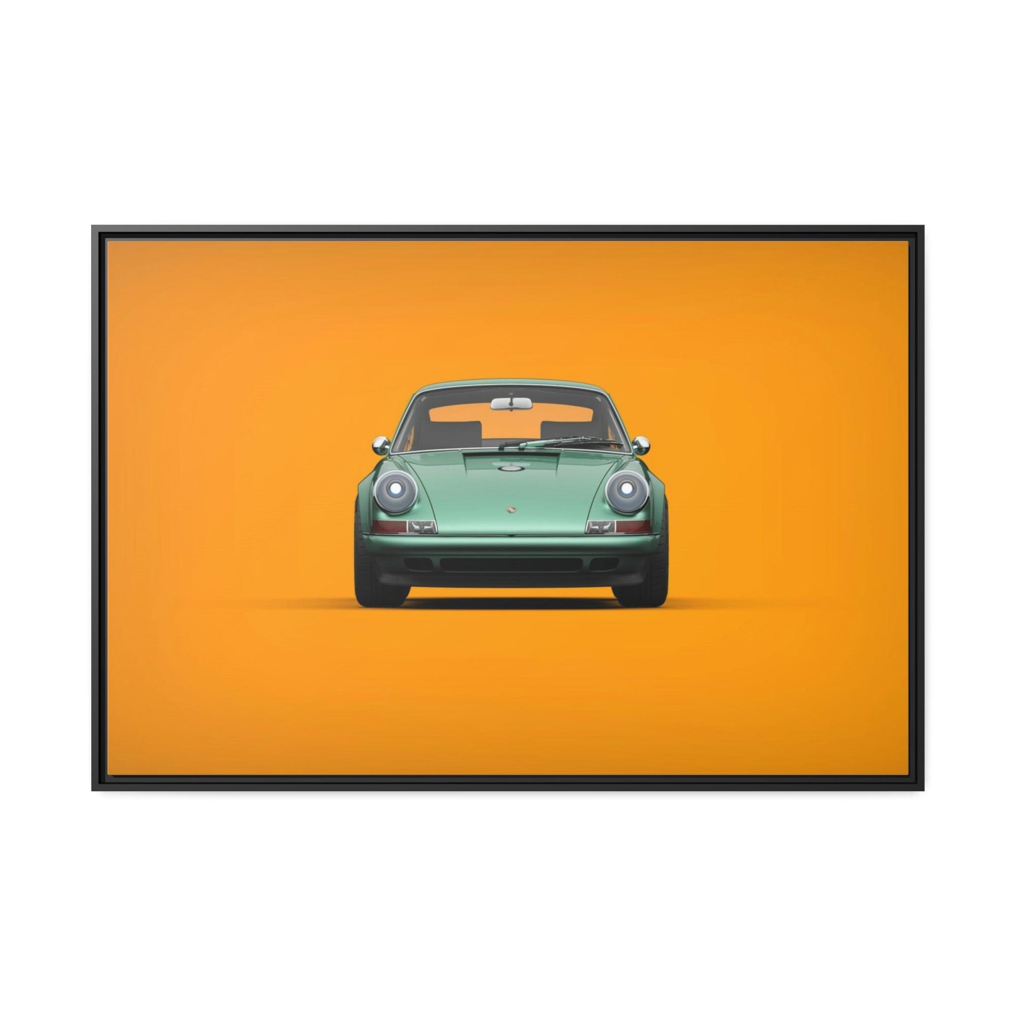 Porsche The Porsche Dream: A Natural Canvas & Poster Print of the Iconic Luxury Car