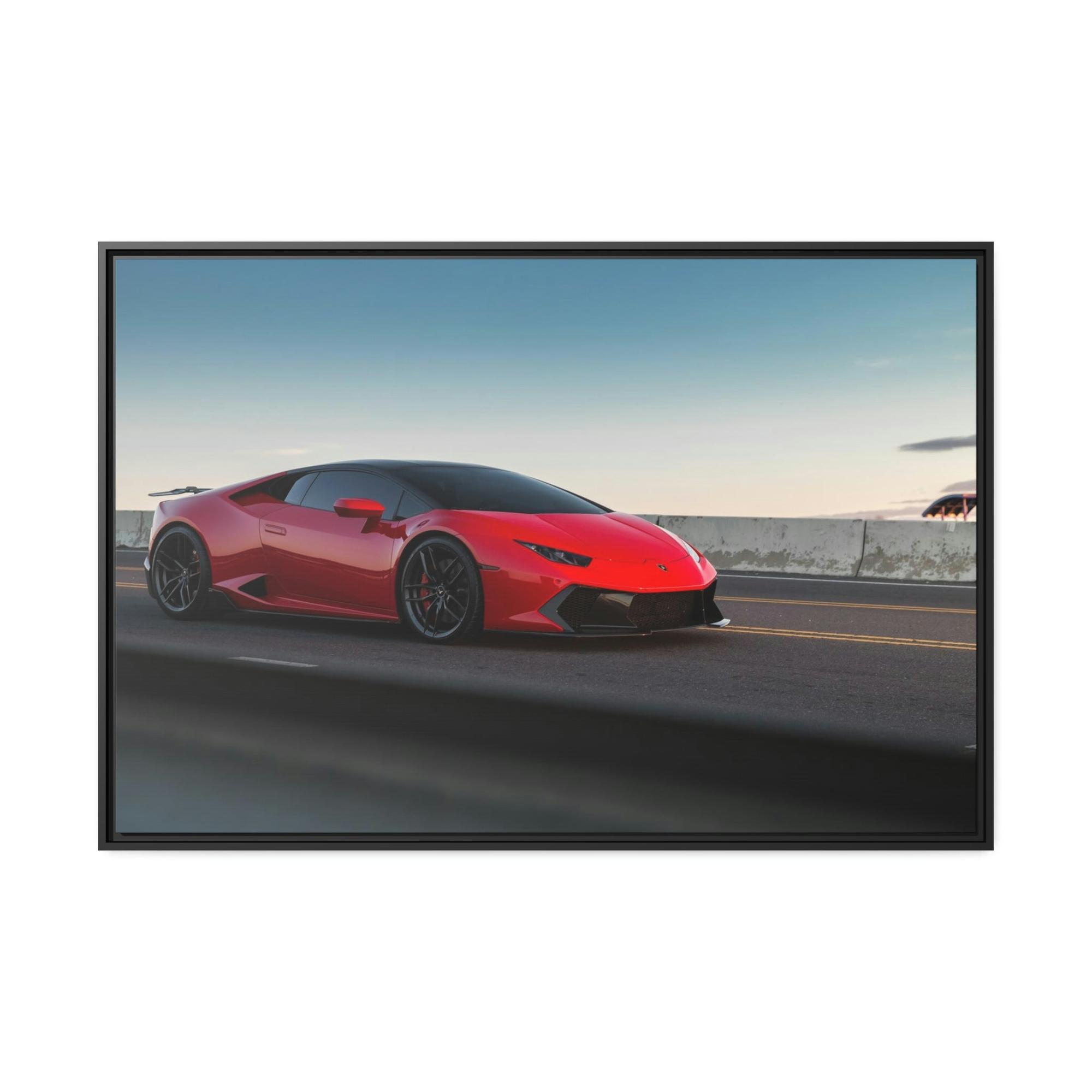 undefined Racing into the Future: Lamborghini Canvas & Poster on High-Quality Print
