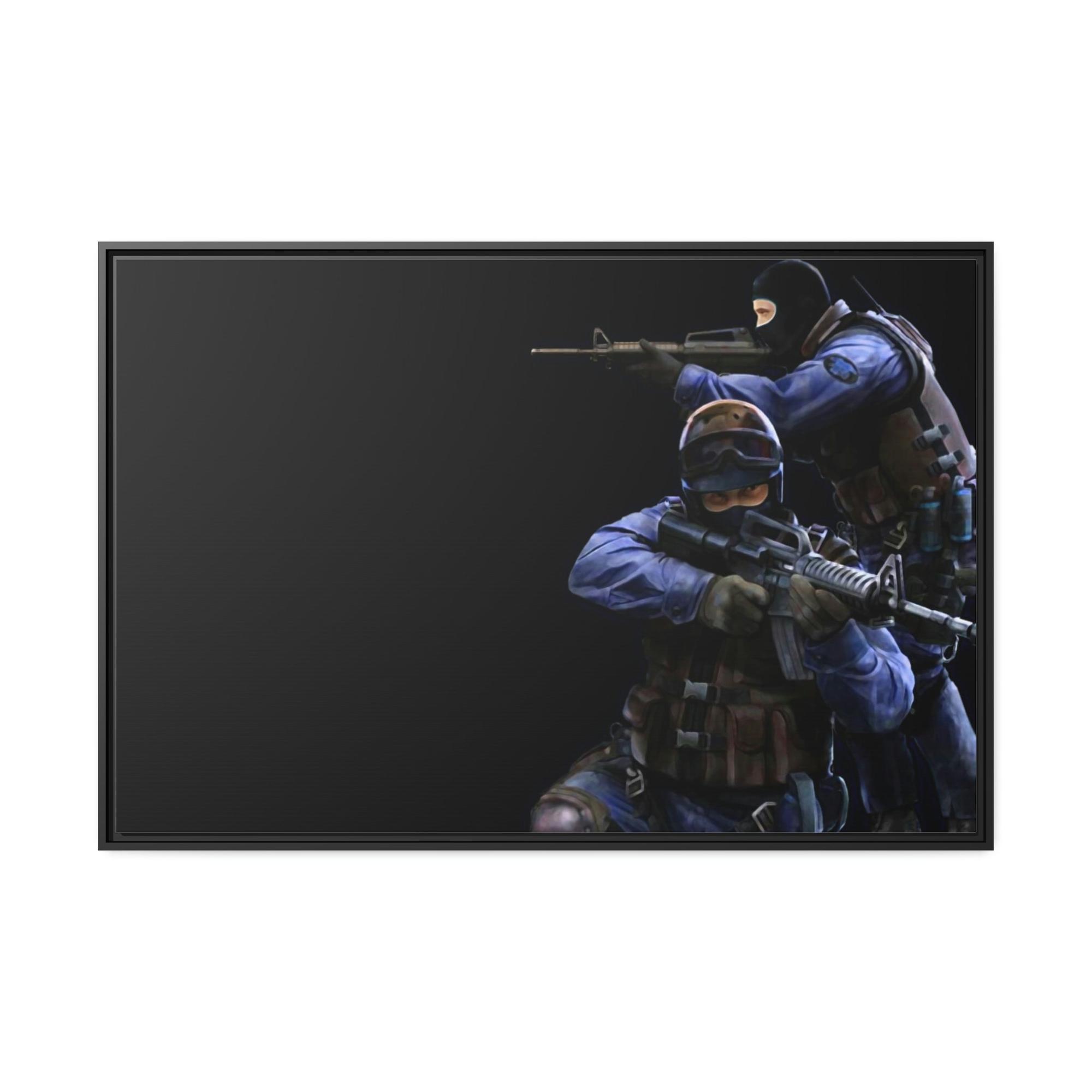 undefined Legendary Battles: Iconic Counter Strike Poster & Canvas Wall Art