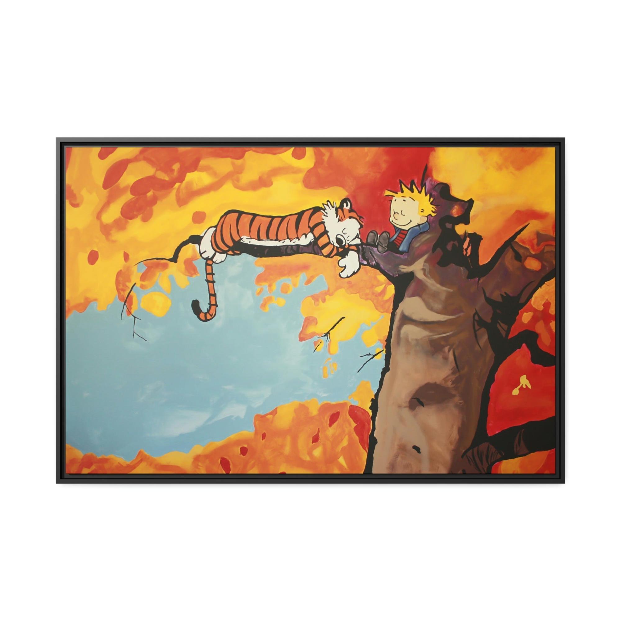 undefined Cartoon Dreams: Vibrant Wall Art on Natural Canvas & Posters