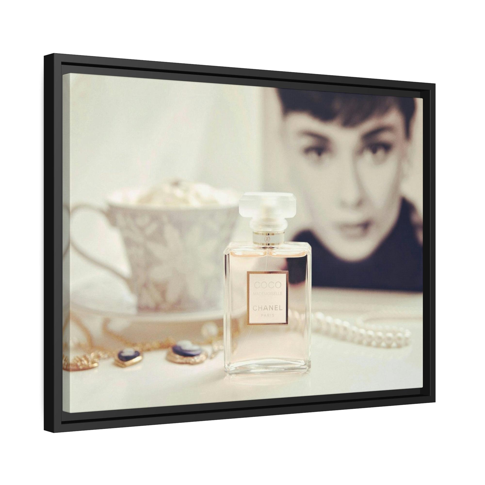 Chanel Timeless Elegance: Framed Chanel Artwork on Canvas