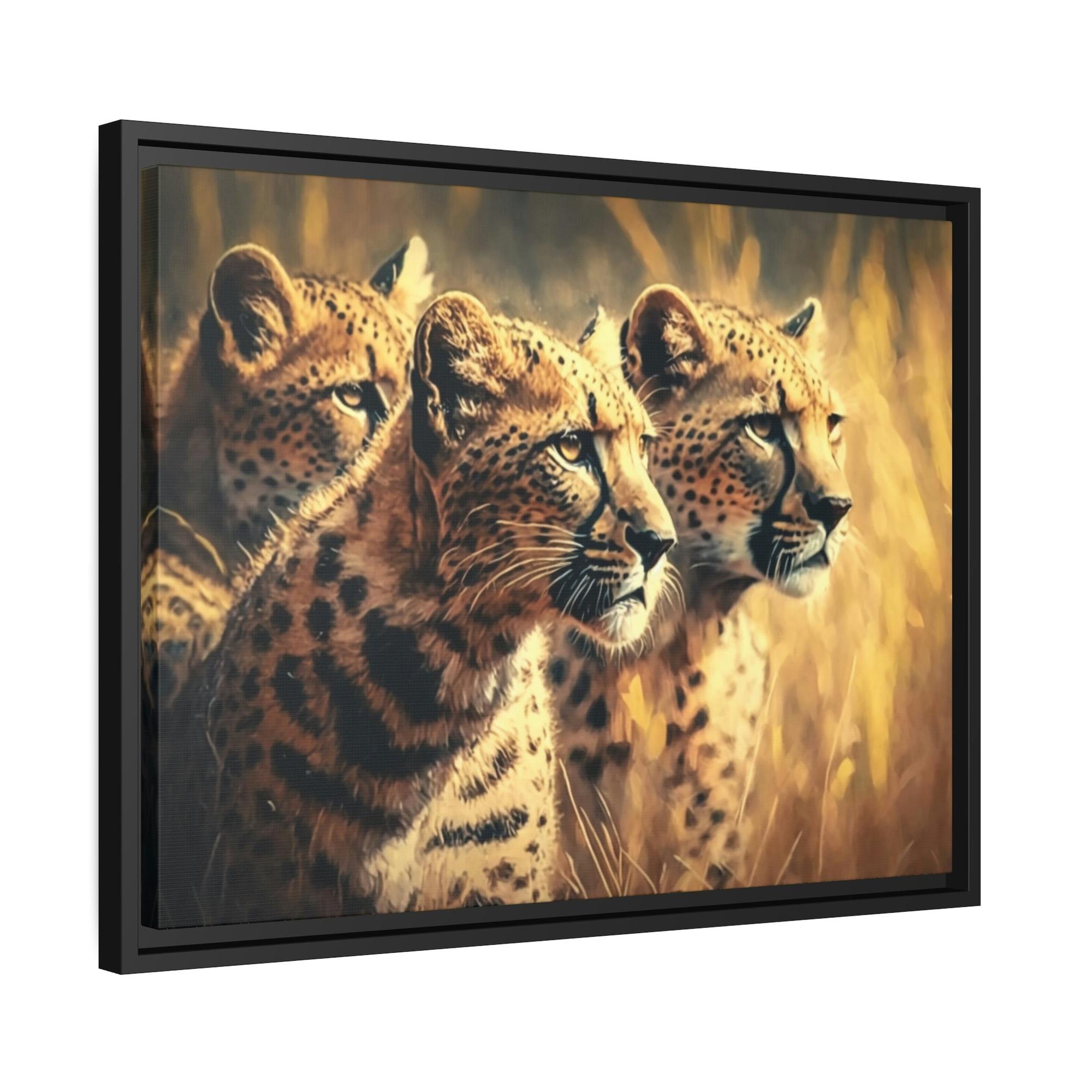 Cheetahs Safari Dreams: Majestic Cheetahs on Natural Canvas