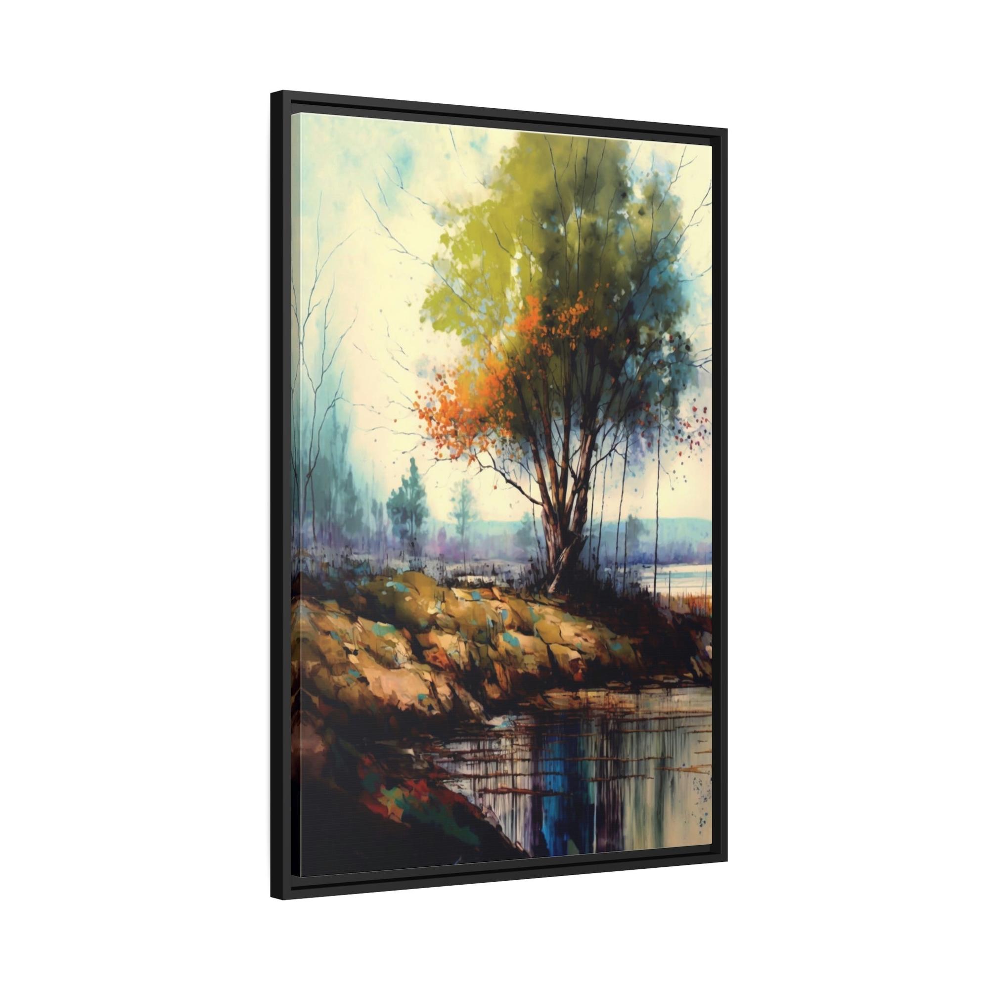 Abstract Landscape Ethereal Beauty: A Print on Canvas  & Poster of a Sublime Landscape