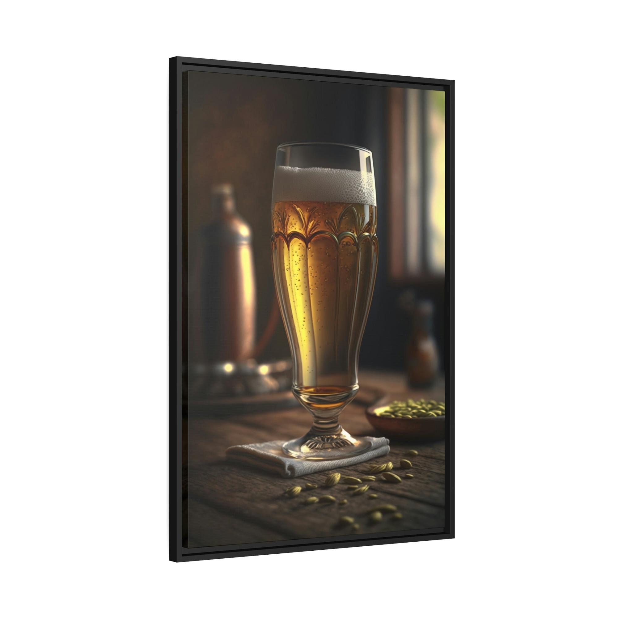 Beer The Art of Beer: Canvas and Poster Depicting Your Favorite Brews