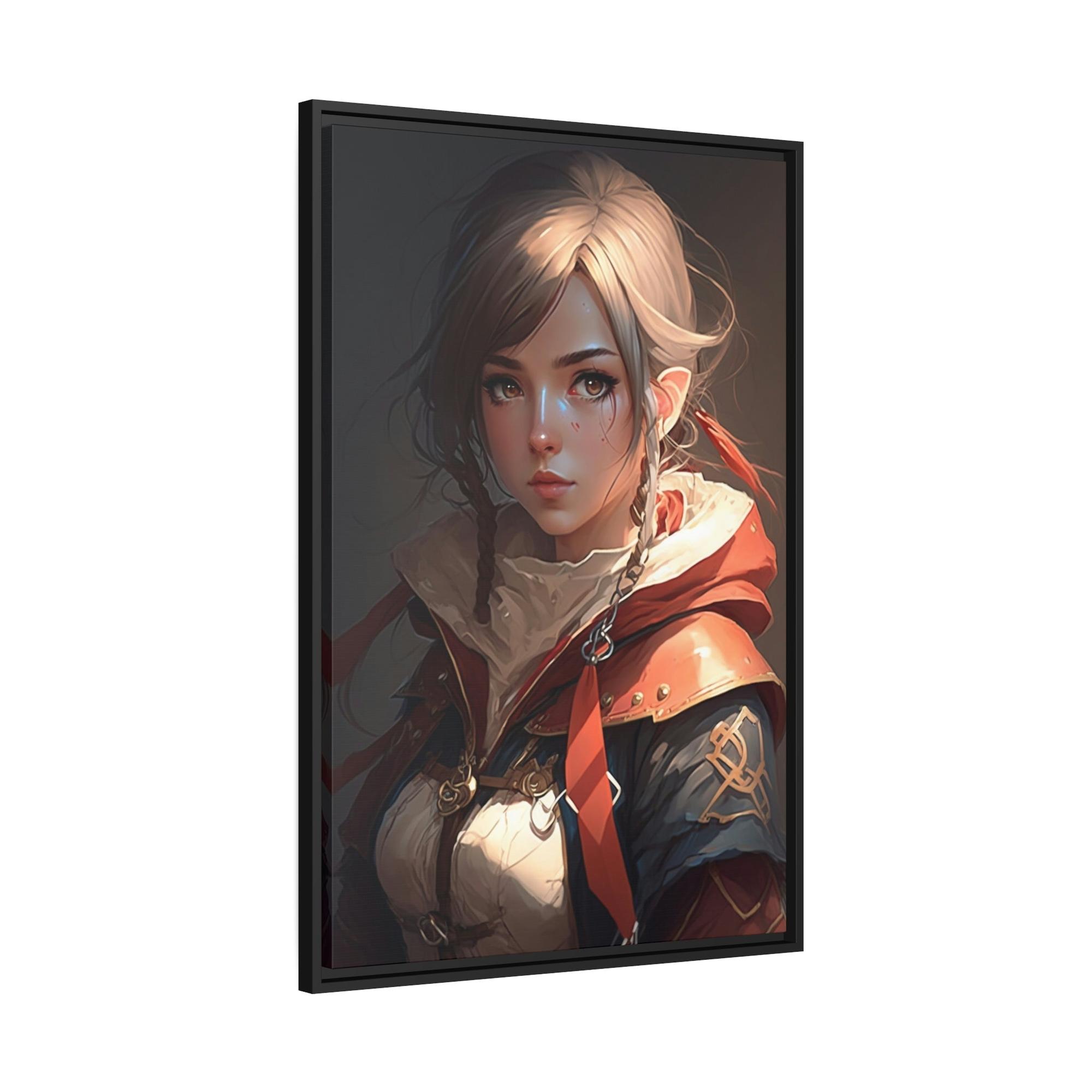 Anime Anime Dreams: Canvas Art with Fantasy Characters in a Dreamlike World