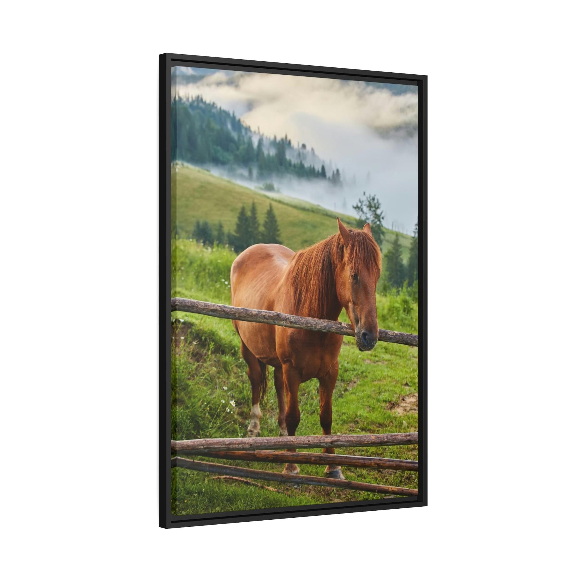 Animals Majestic Horse: A Stunning Animal Painting on Canvas to Adorn Your Wall
