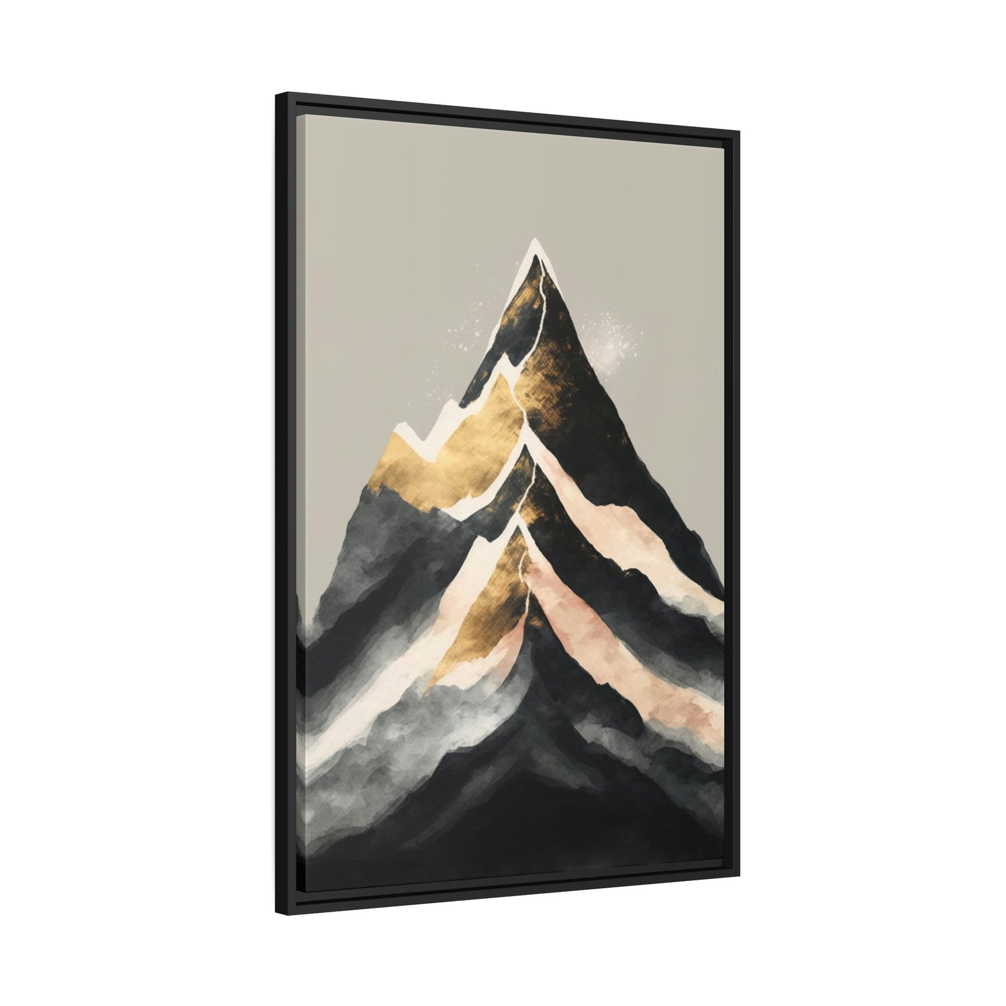 Abstract Landscape Harmony of Forms: A Natural Canvas & Poster Wall Art of an Abstract Landscape