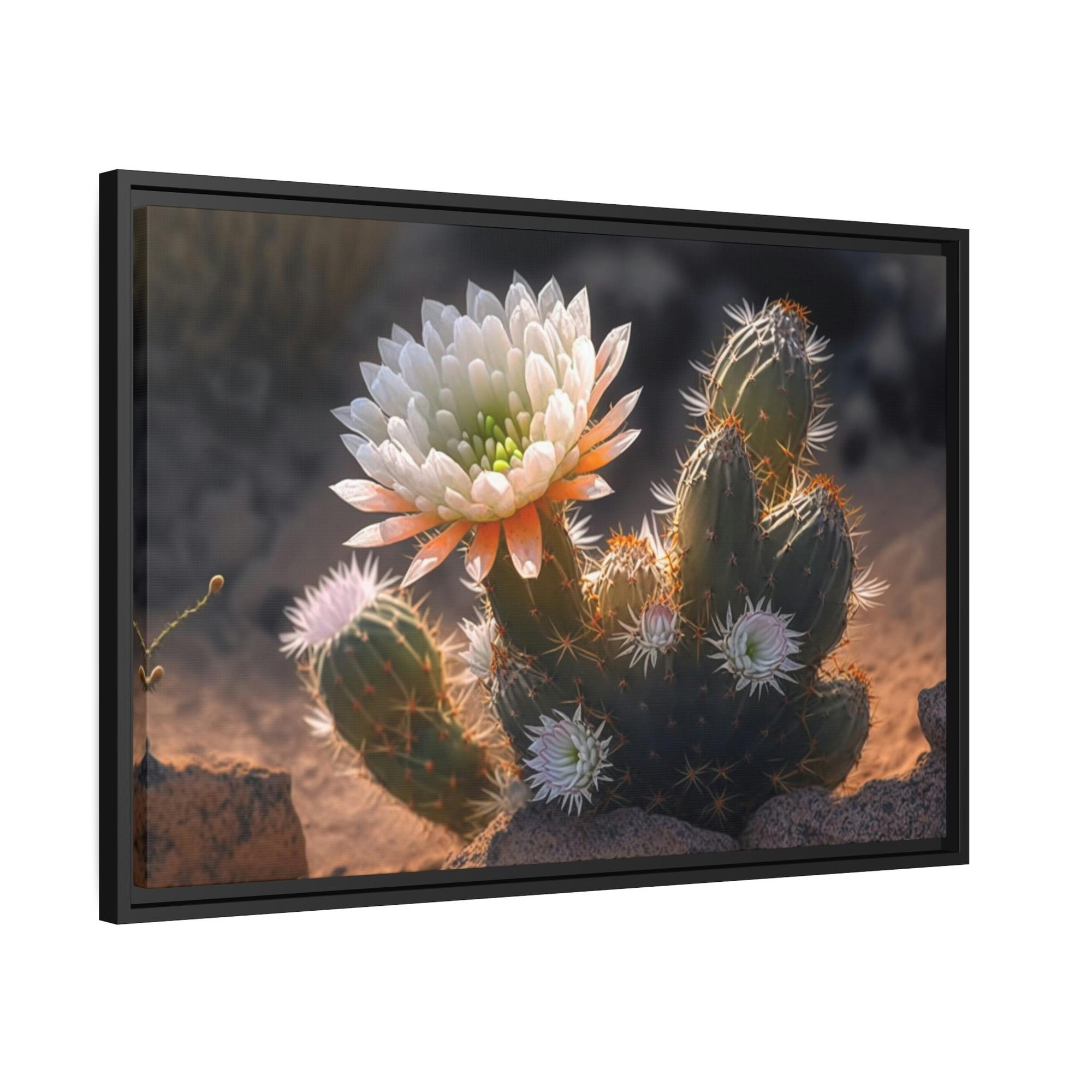 Cactus Cactus Wonderland: Canvas Print for a Whimsical and Playful Wall Decor