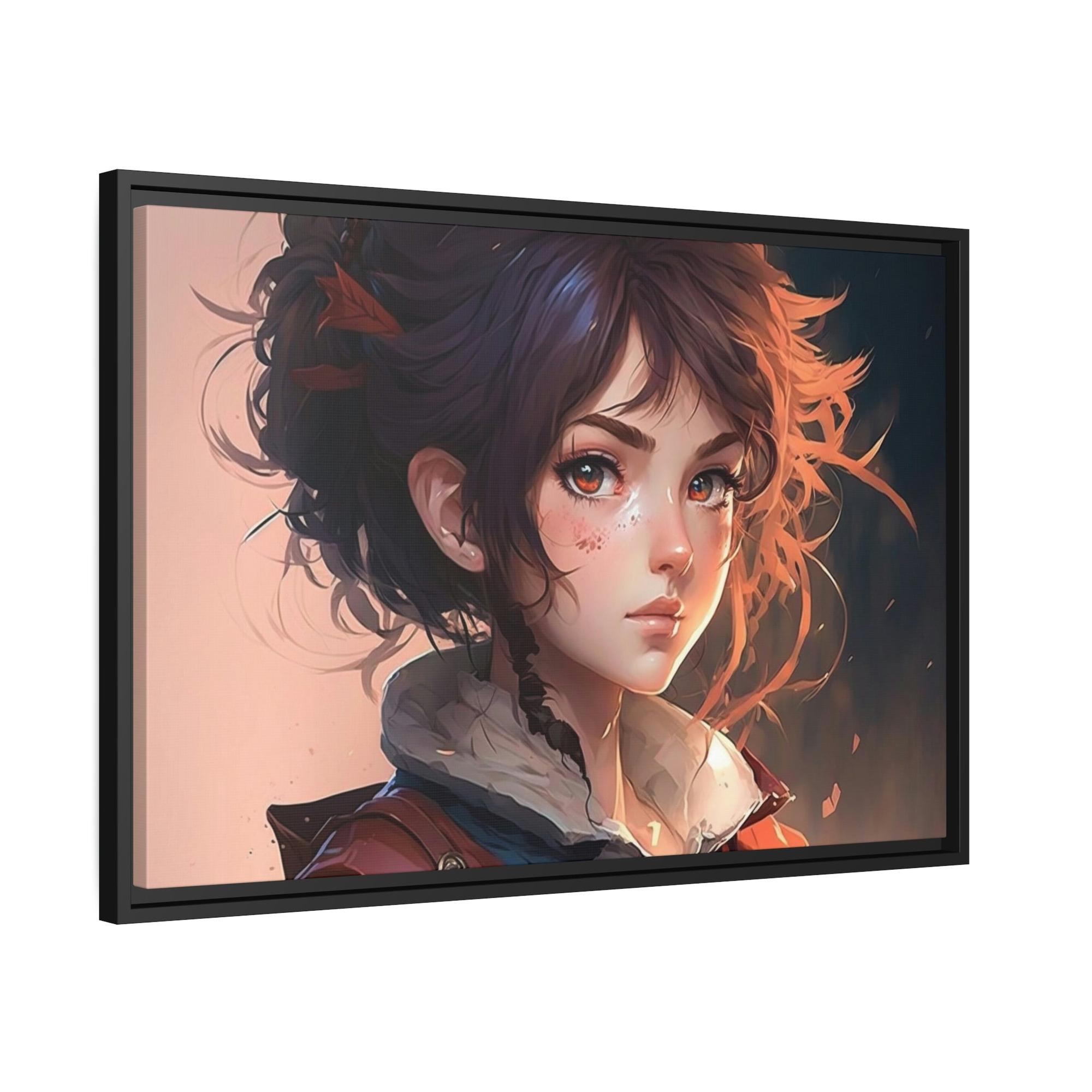 Anime The Art of Anime: Framed Poster of Your Favorite Anime Characters