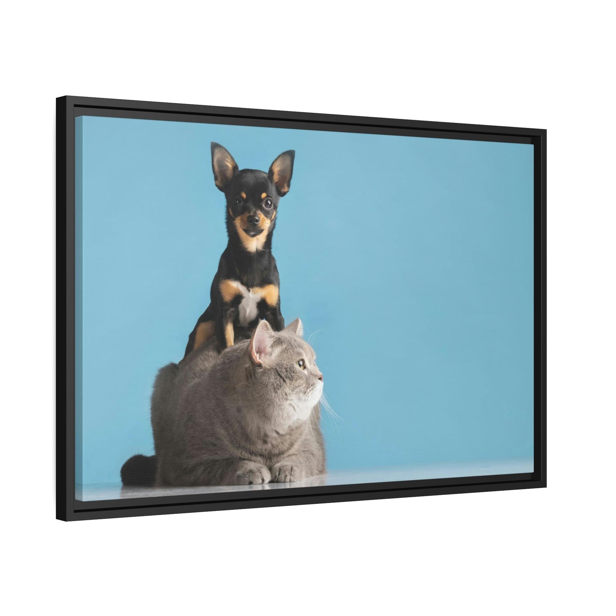 Animals Animal Kingdom: Canvas Art Featuring a Variety of Animals in a Natural Habitat
