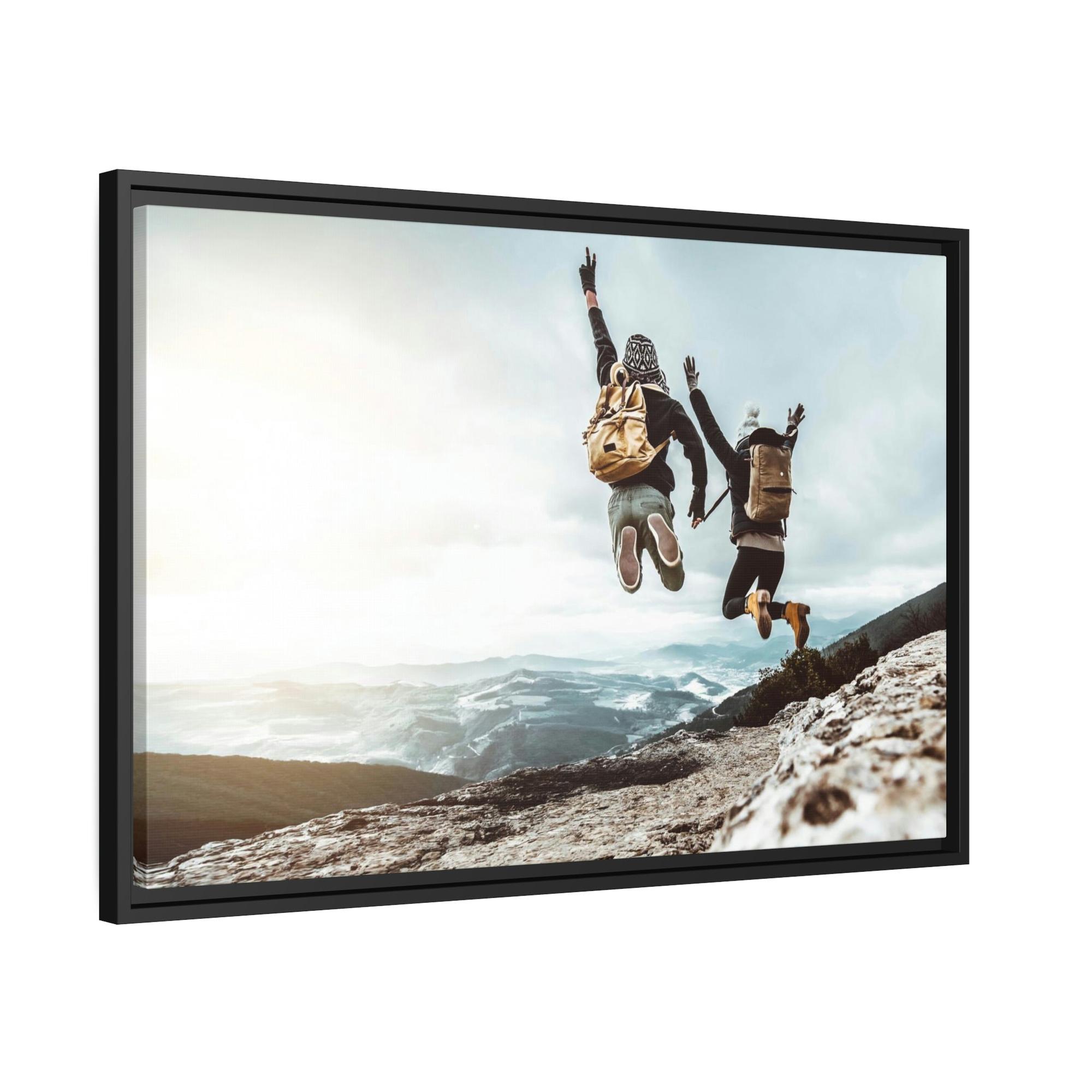 Action And Adventure The Power of Adventure in Art Form: A Vibrant Print on a Framed Poster