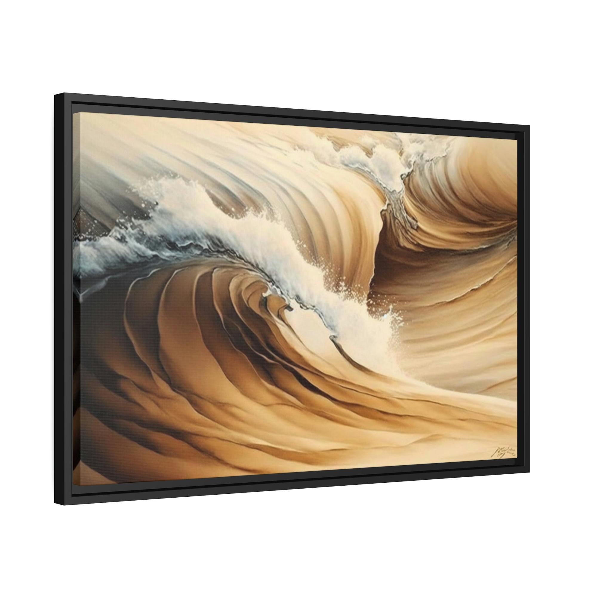 Beige Art Serene Beige Dreams: Natural Canvas Wall Art for a Calming Vibe
