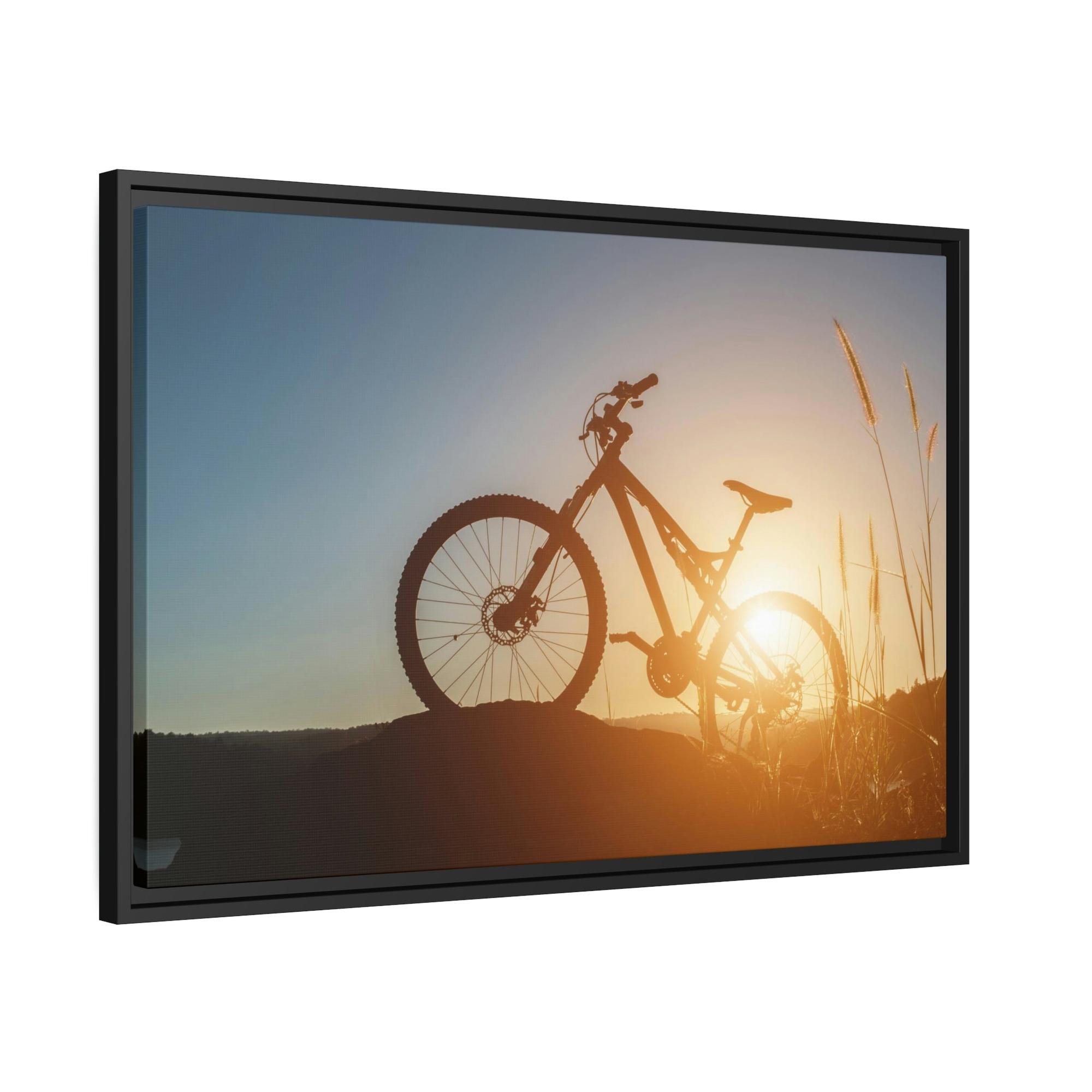 Bicycles Bicycles at Dawn: Scenic Poster for Your Home Office