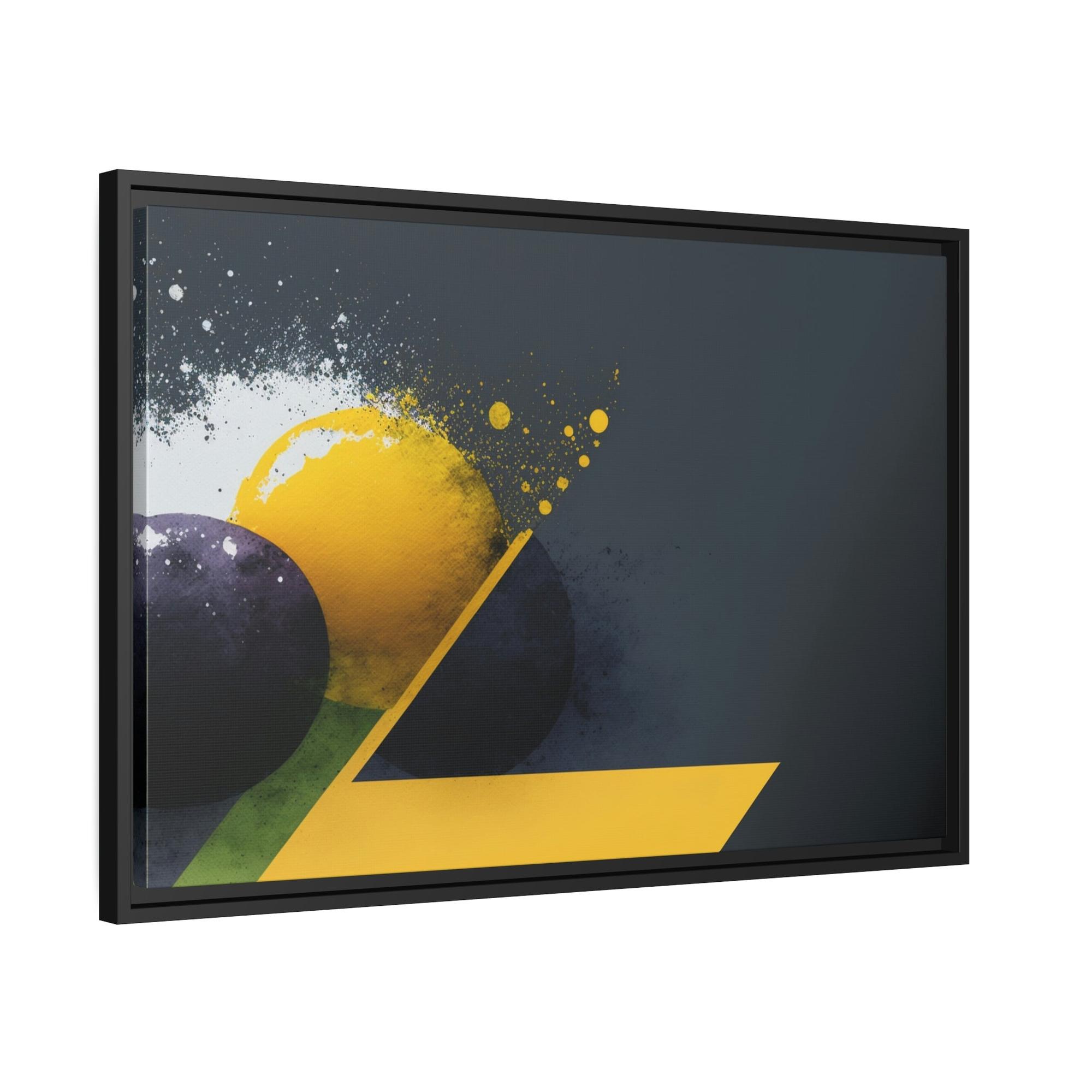 Abstract Minimalist Minimalist Harmony: A Print on Canvas & Poster of an Abstract Composition