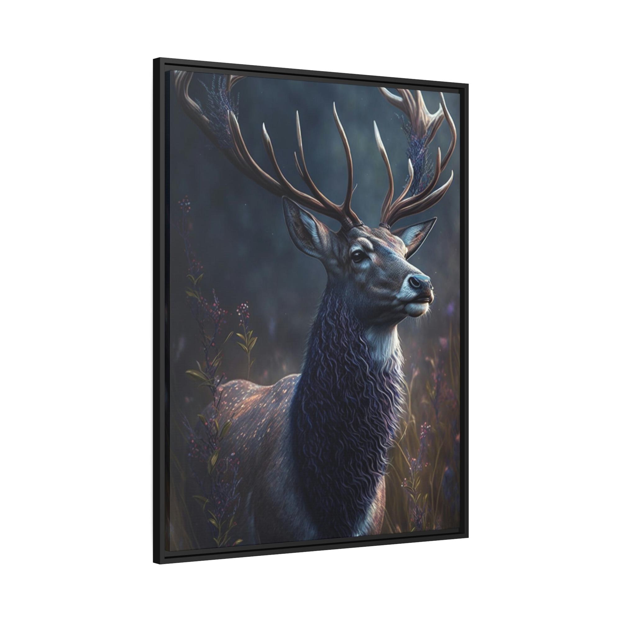 Deers Deer Dreaming: A Canvas Forest Fantasy