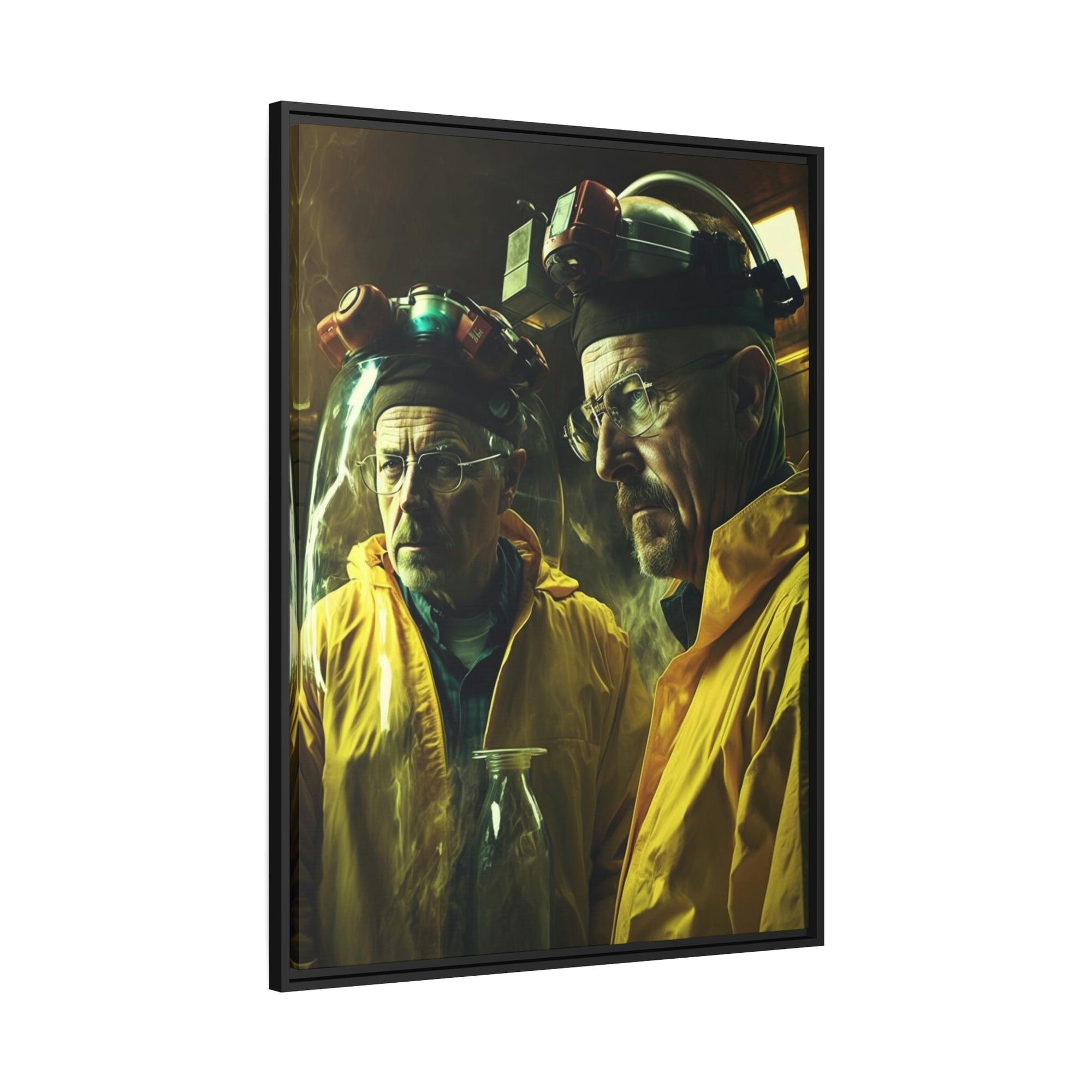 Breaking Bad Breaking Bad: The Ultimate Tribute in Framed Canvas Art