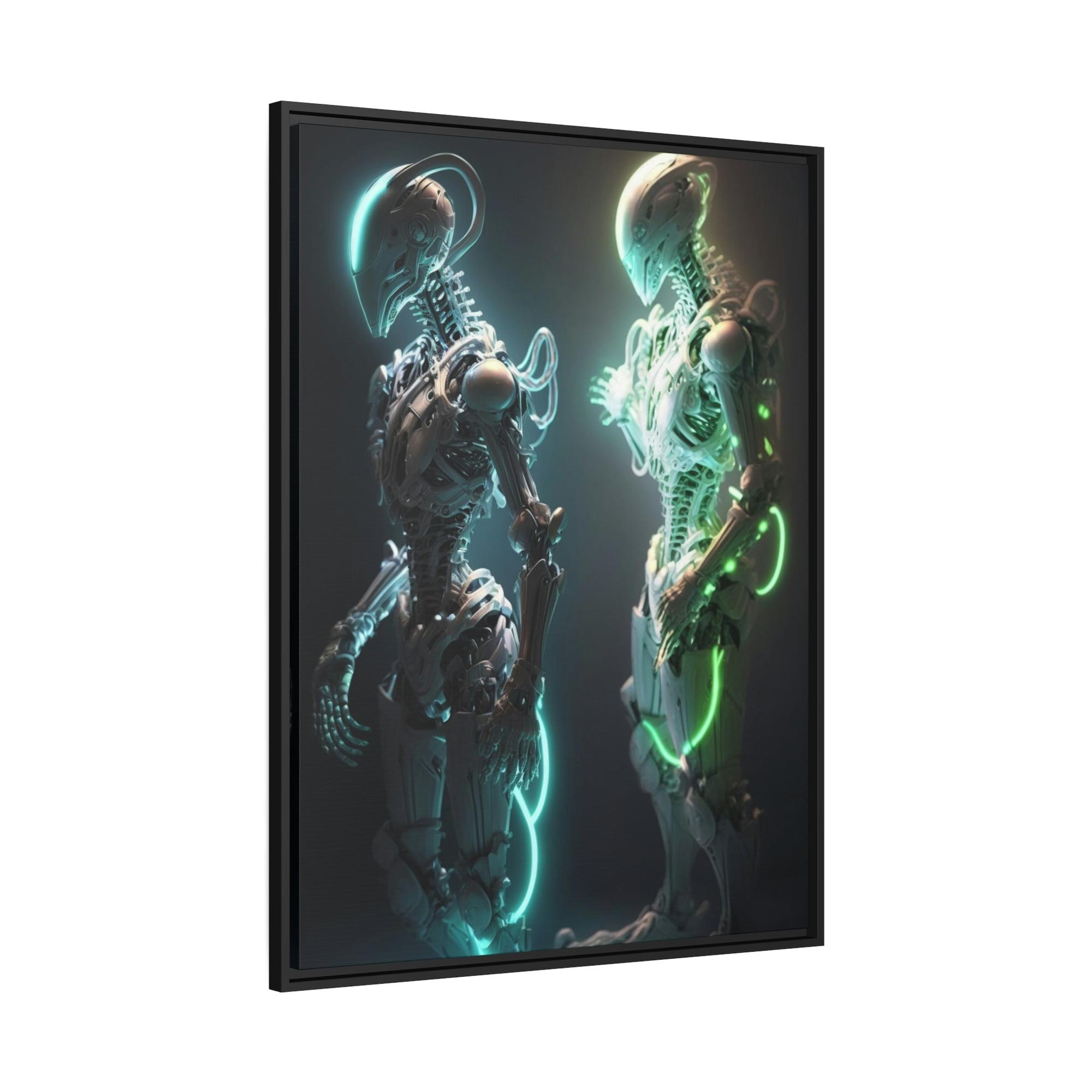 Aliens Beyond the Stars: A Stunning Wall Art Depiction of Alien Worlds