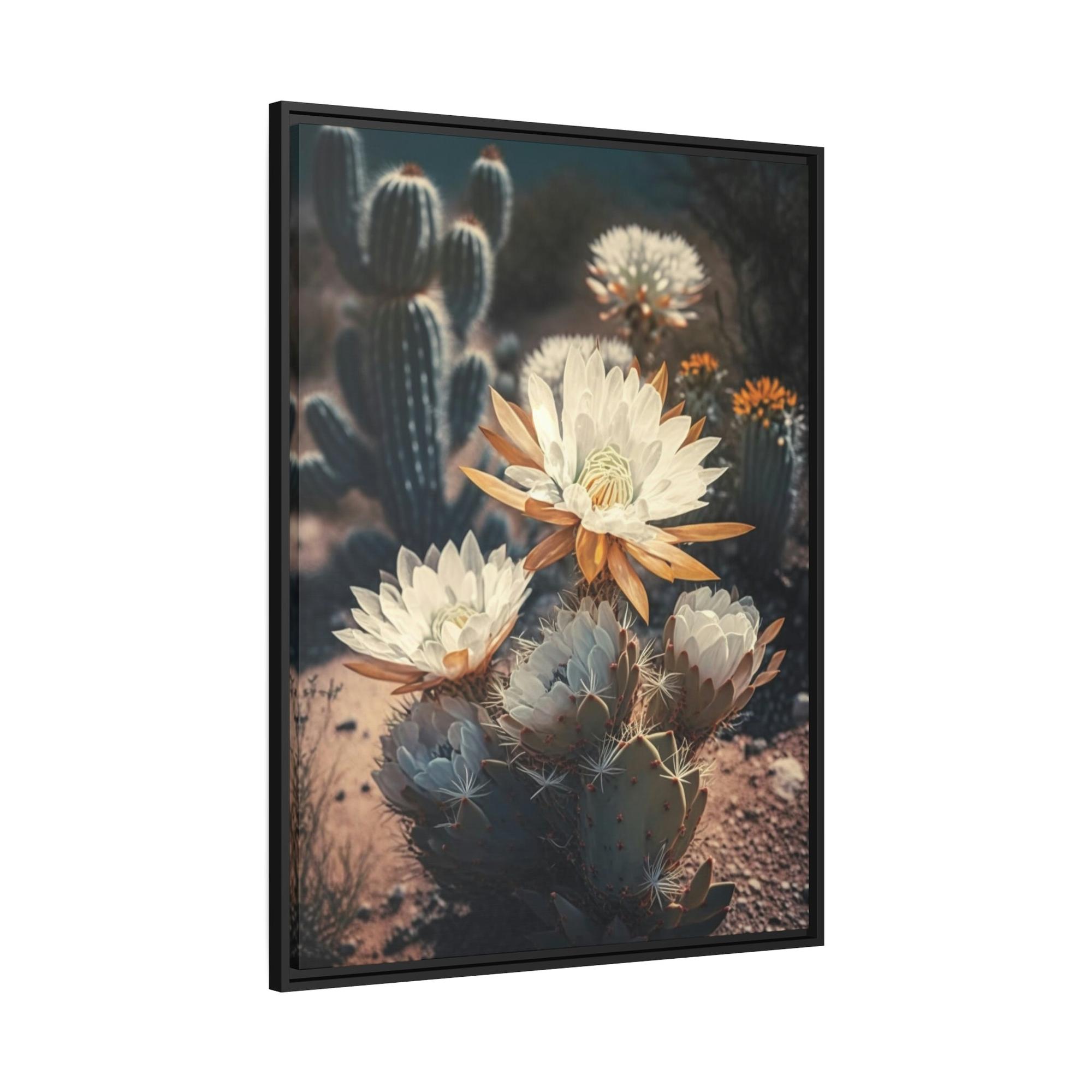 Cactus Desert Chic: Framed Cactus Wall Art for a Stylish Home Decor