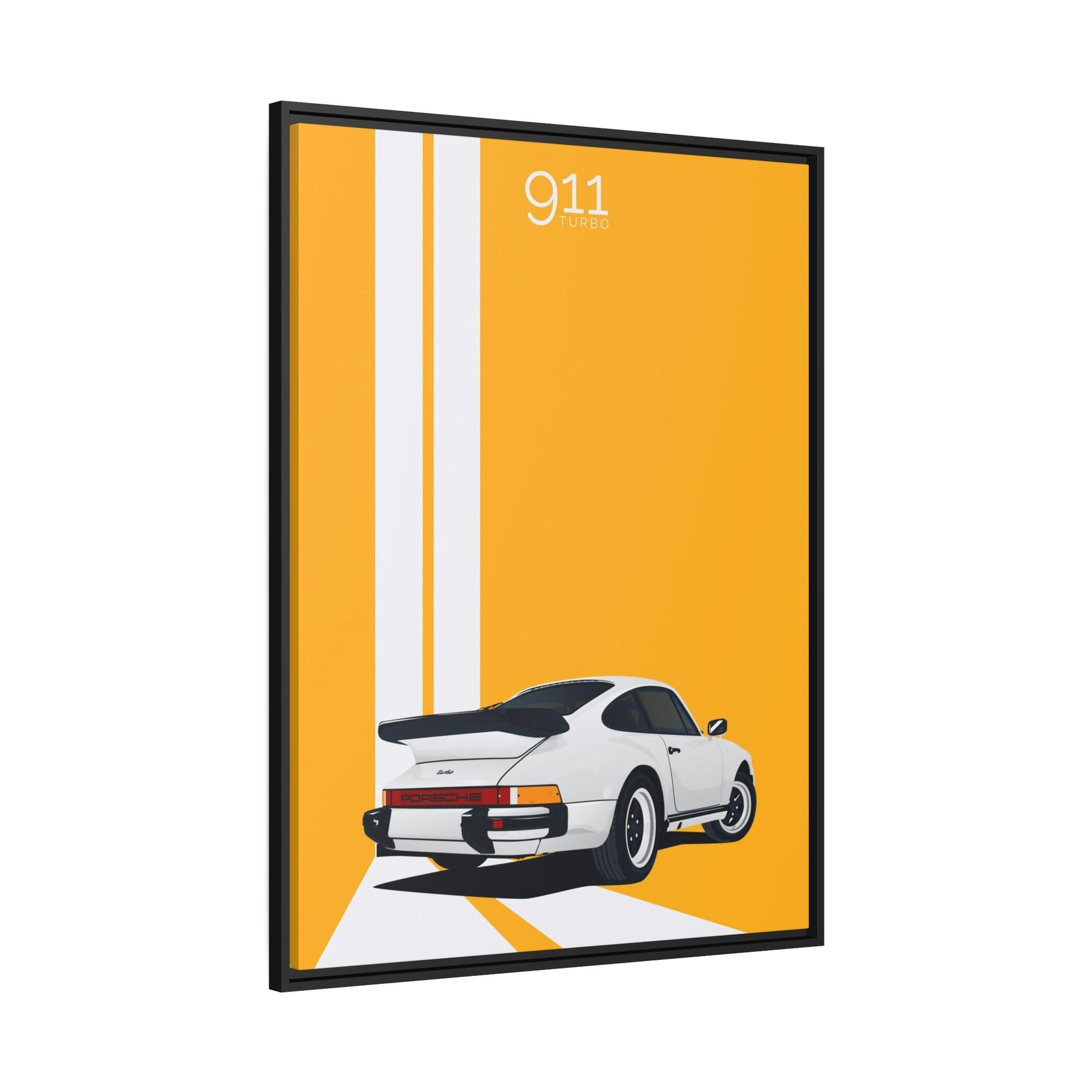 Porsche Racing with Style: A Canvas & Poster Print of Porsche's Sleek Lines in Action