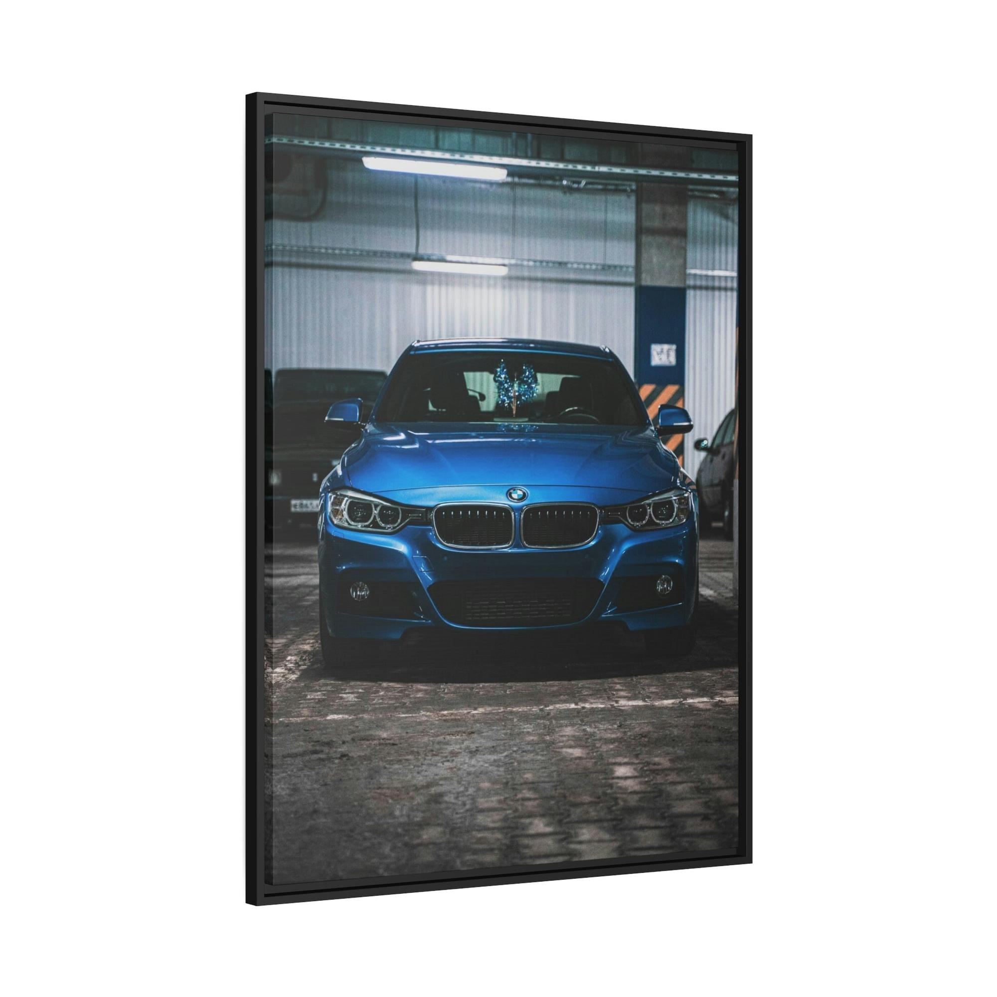 Bmw BMW's Signature Style: Modern Framed Canvas Print for Your Home