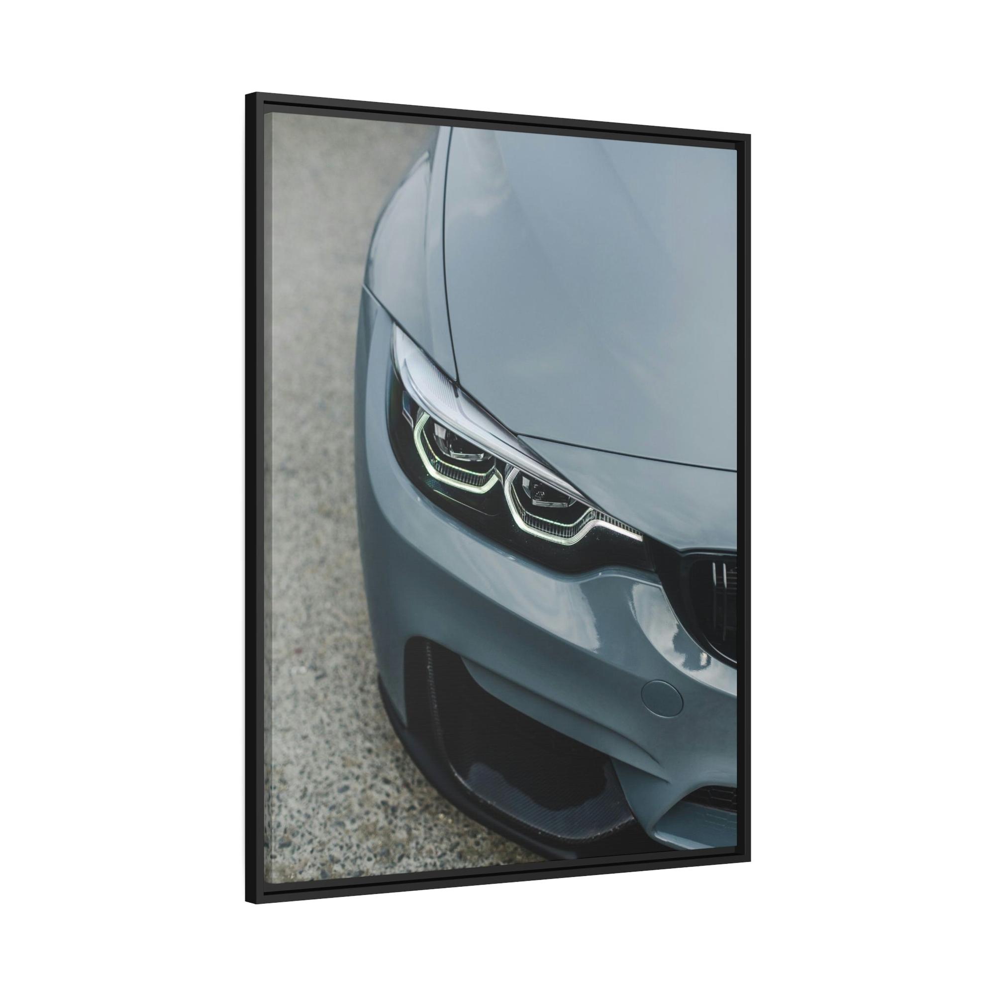 Bmw BMW: Canvas and Framed Poster with Detailed Car Art