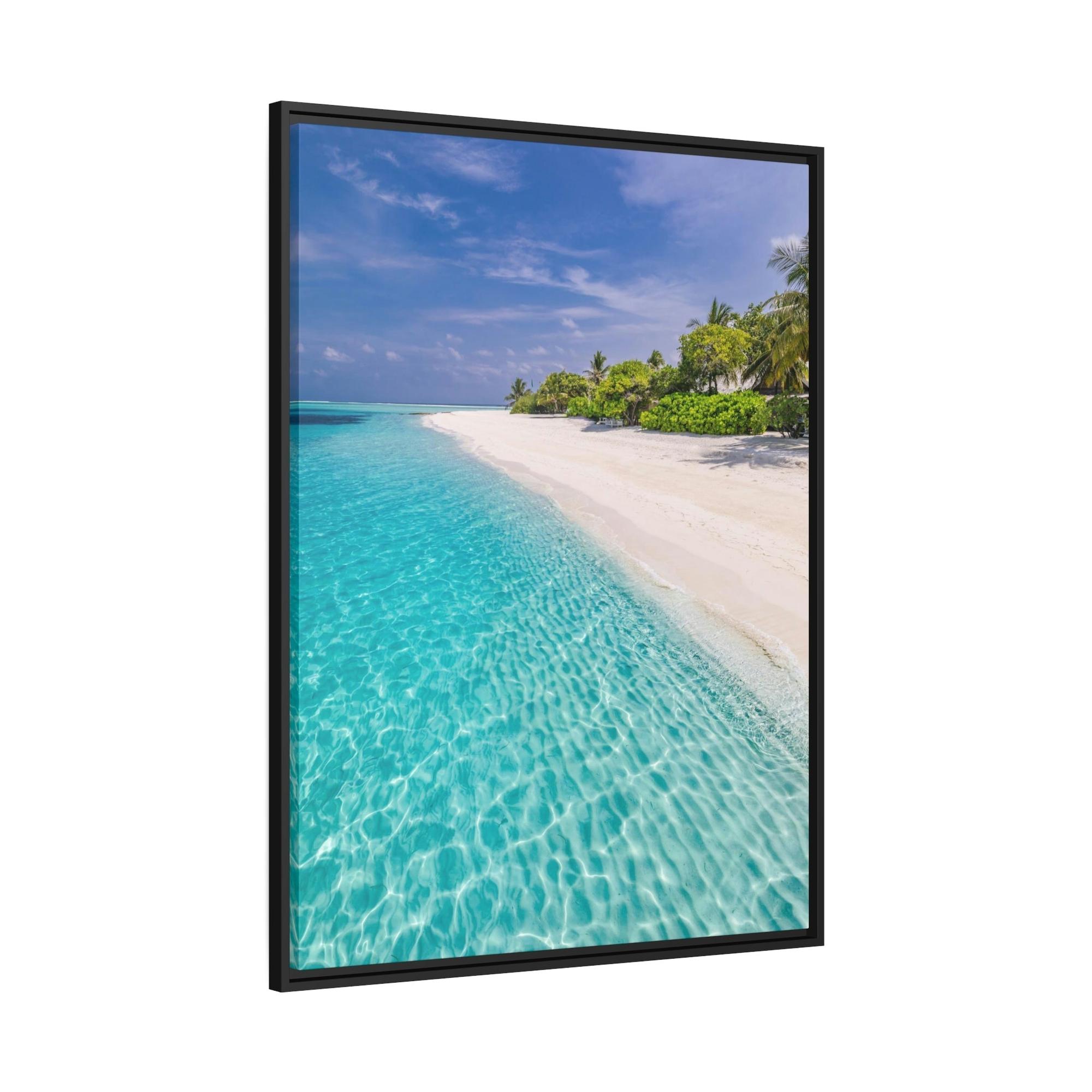 Caribbean Beach Island Dreams: Caribbean Beach Print on Canvas and Art Prints for Your Home