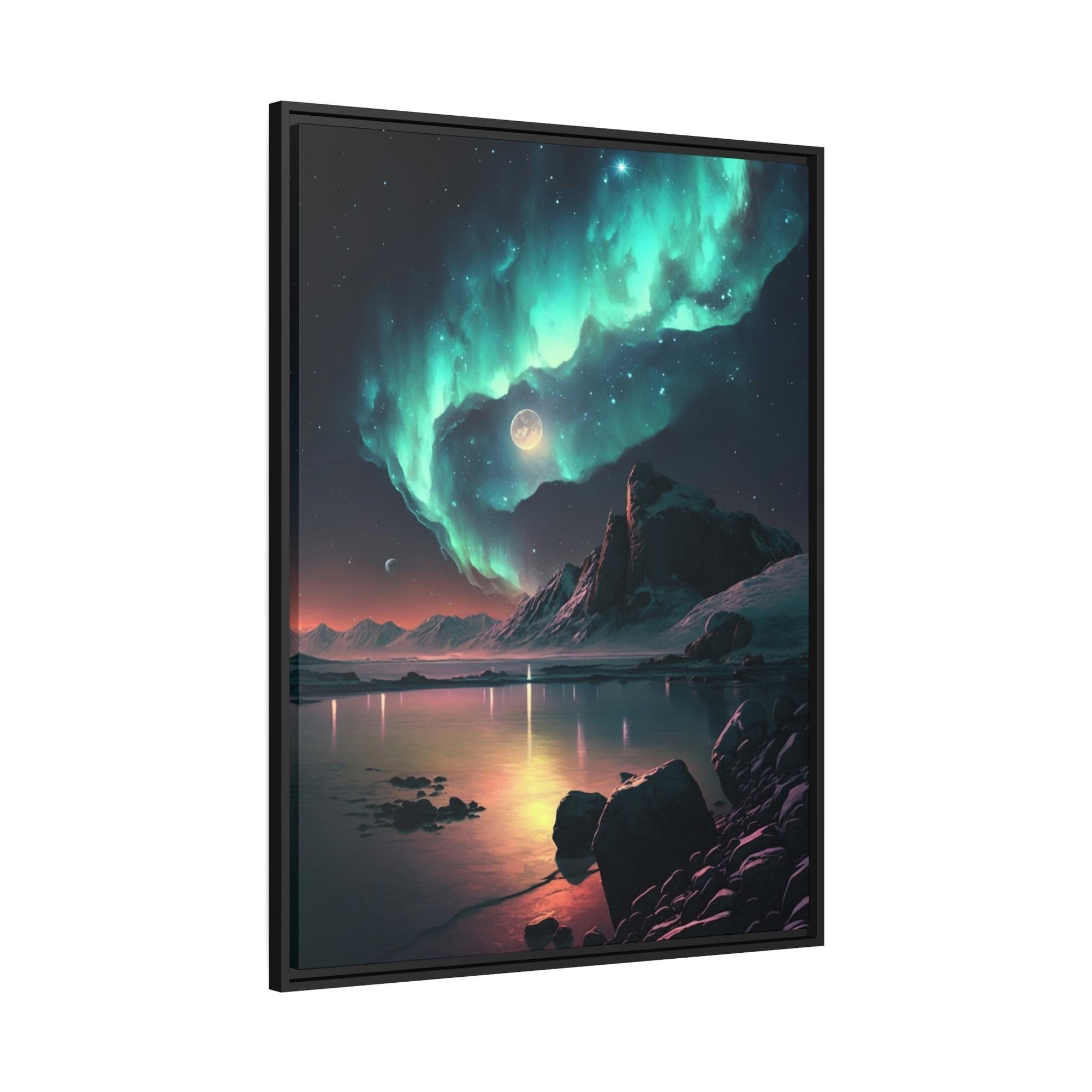 undefined Mesmerizing Aurora Borealis Art Print: High-Quality Wall Decor for Your Space