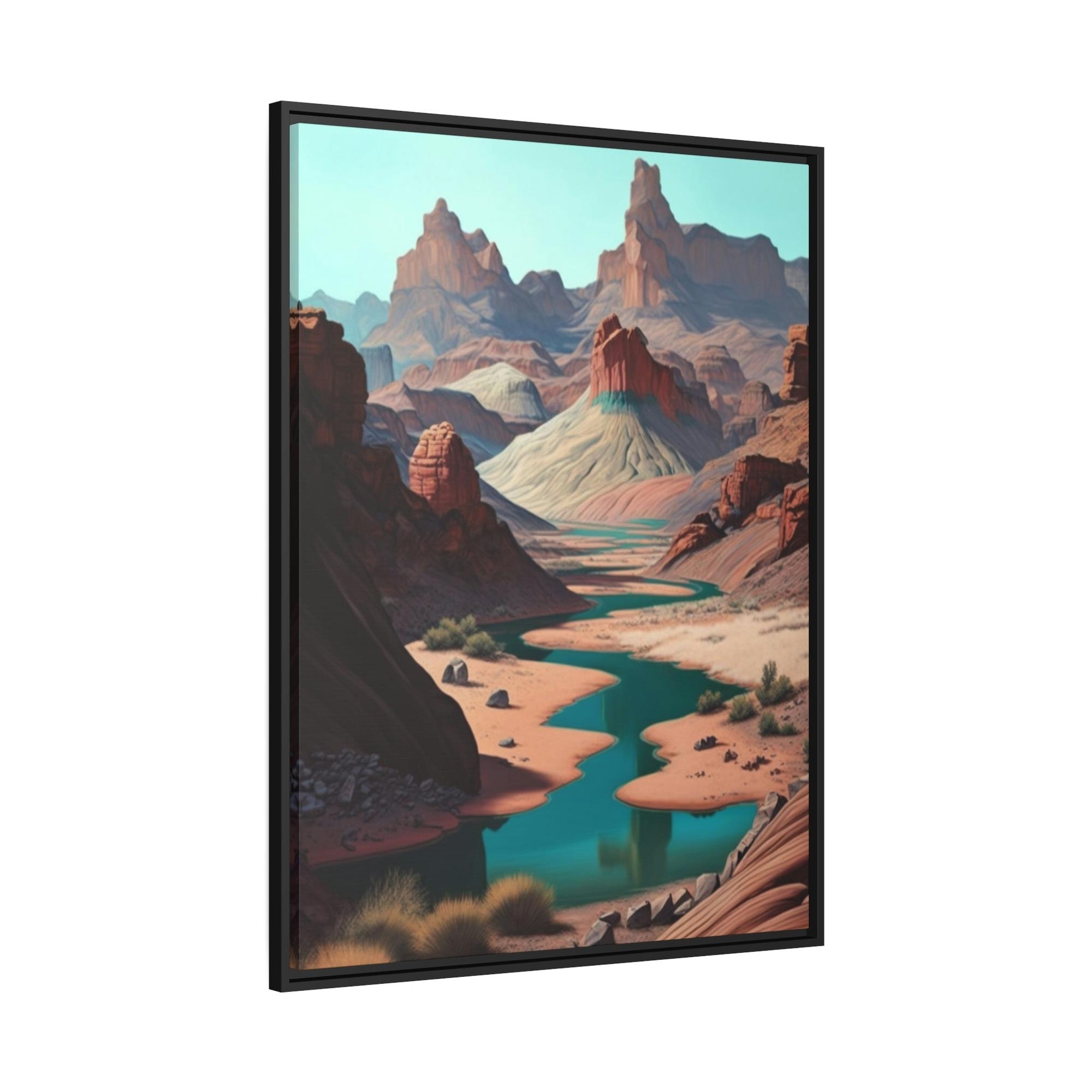 Canyon The Great Outdoors: Canyons Art on Framed Canvas and Posters for Nature Lovers