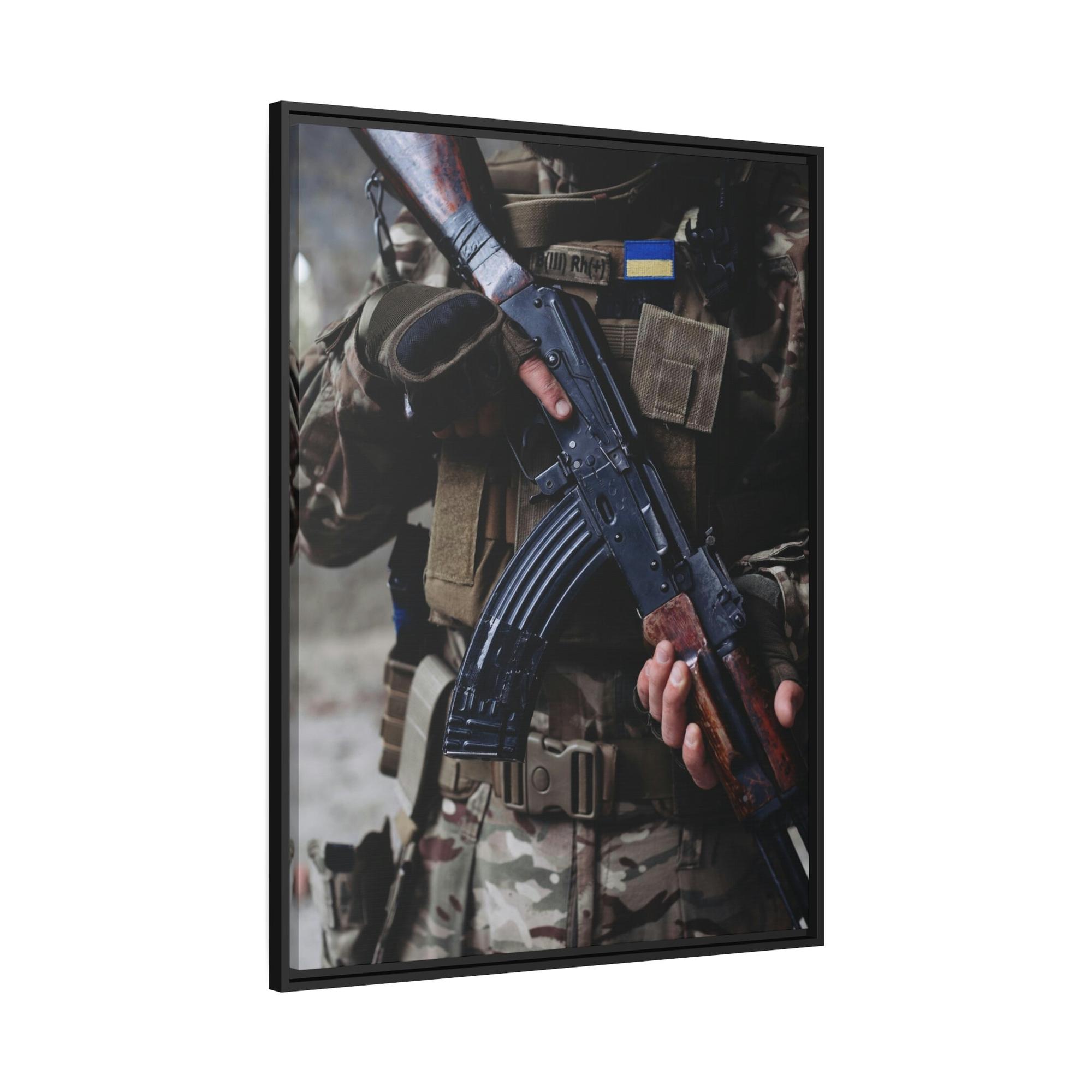 Army Armed and Dangerous: High-Quality Poster of Modern Army Weapons