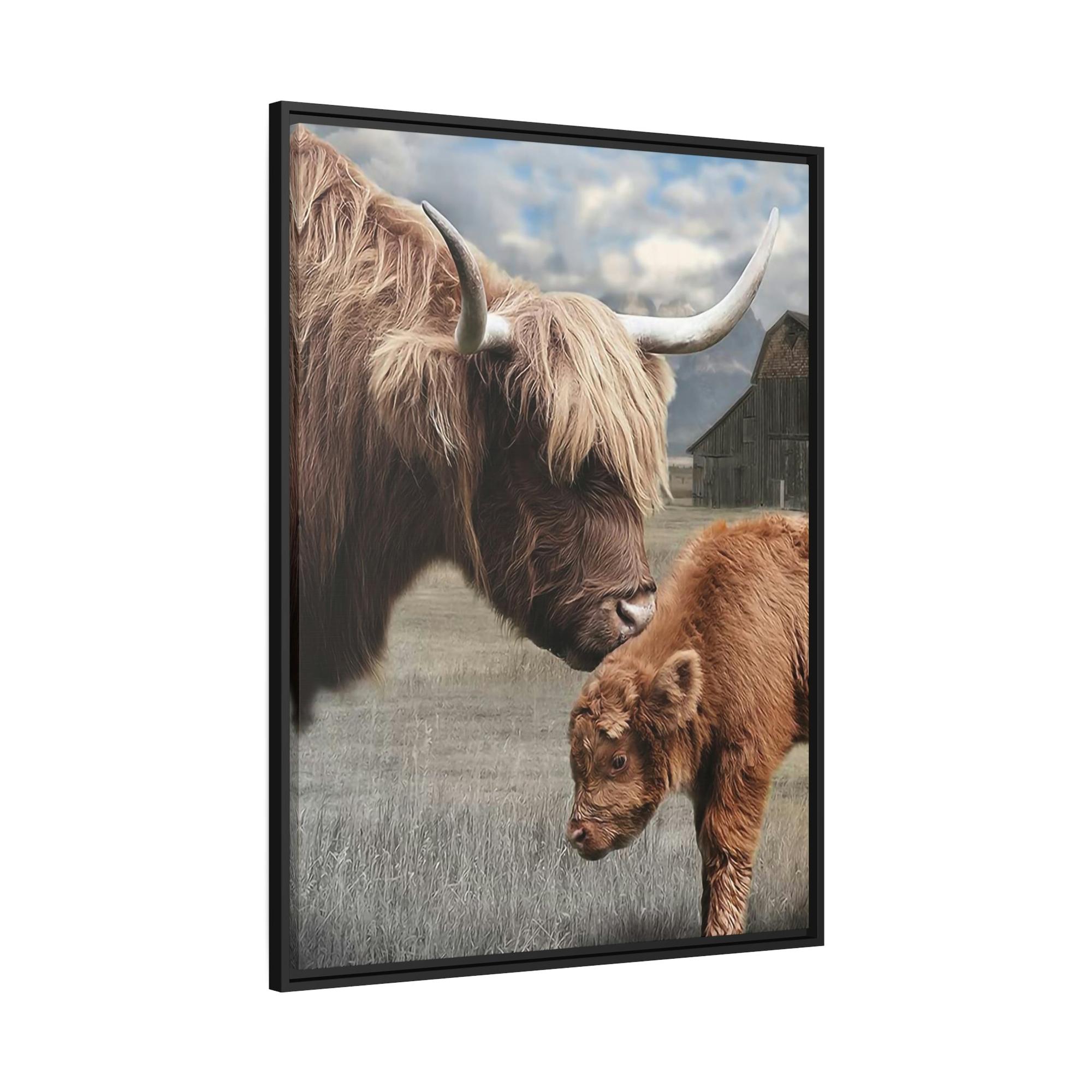 Highland Cow Highland Cow | Shaggy Cows Art — Pixoram