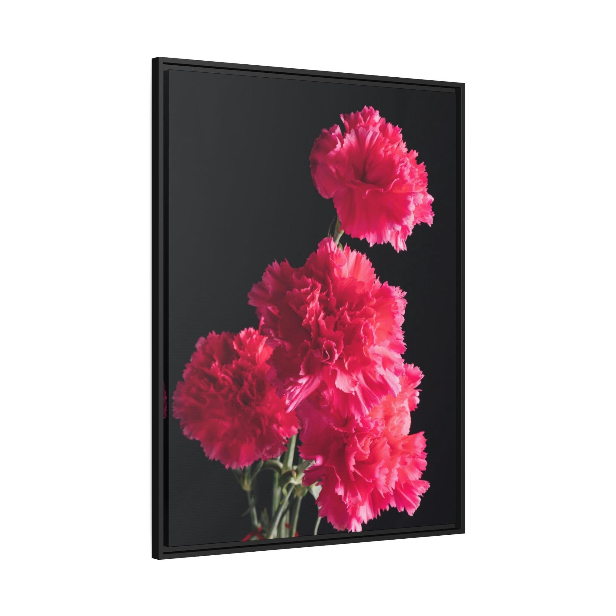 Caribbean Beach Blooming Beauty: Natural Canvas and Art Prints of Carnations for Your Home