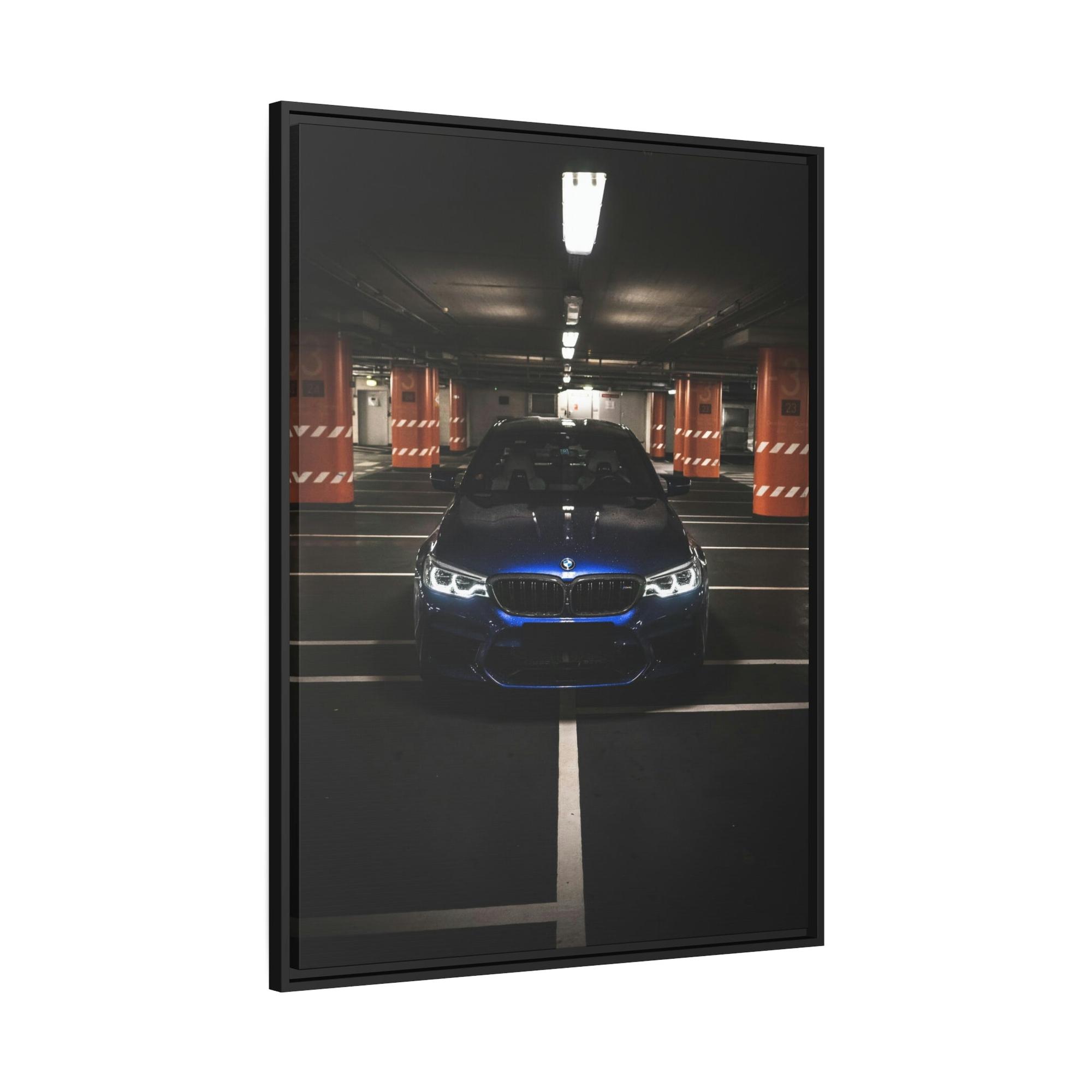 Bmw The Power of BMW: High-Quality Art Print on Natural Canvas & Poster