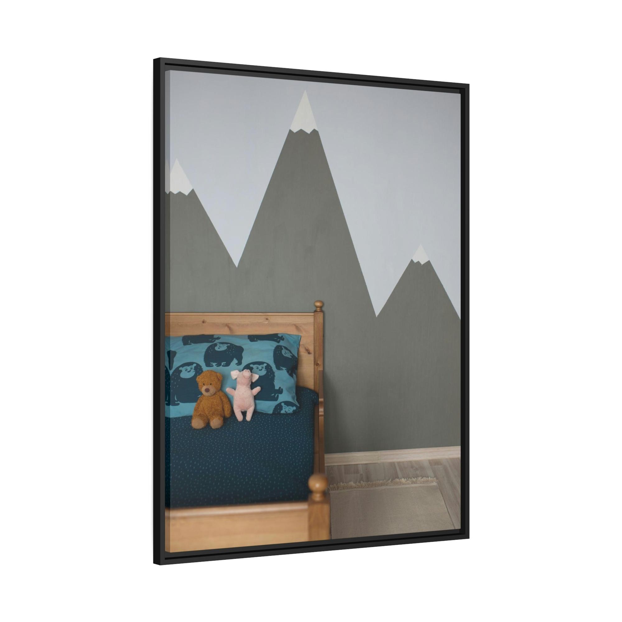 Books Adventure Awaits: Boys Room Canvas Wall Art